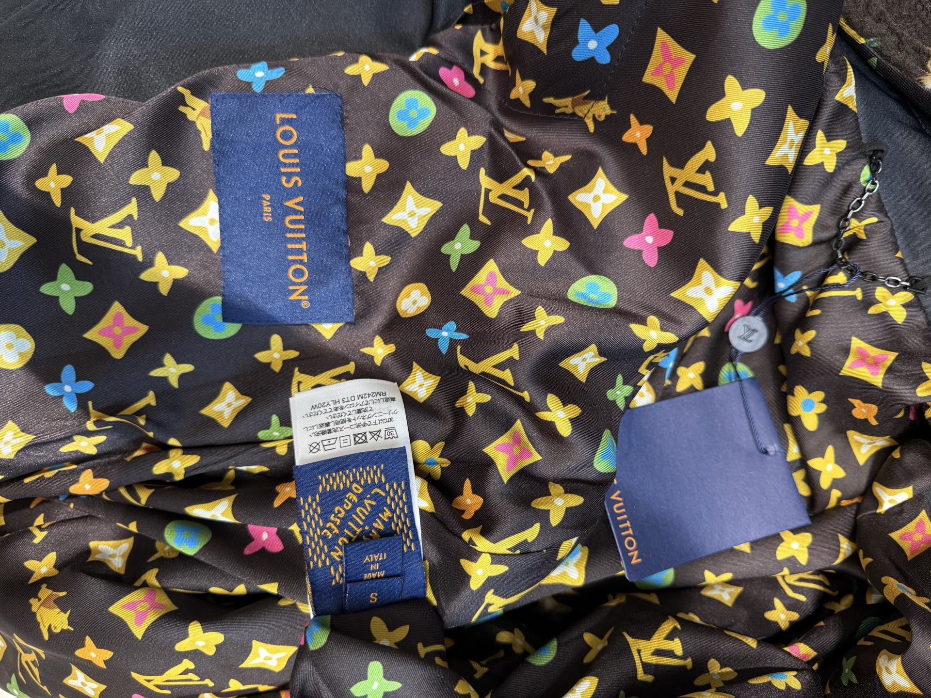 Louis Vuitton Men's Early Autumn Jacket with Suede Collar & Cotton Blend 7 i1760017162205 9619 0 5