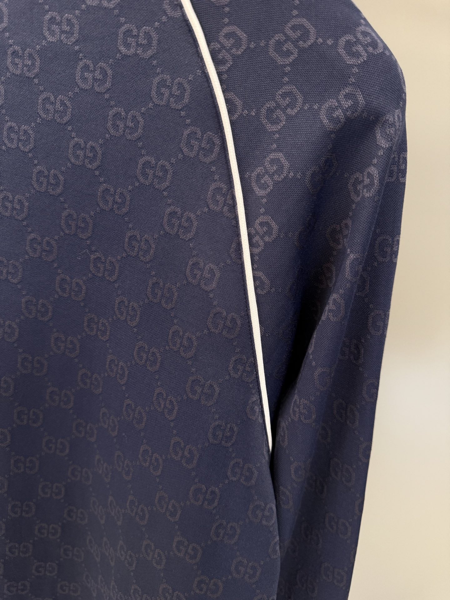 Gucci Navy Blue Jacquard Jersey Knit Tracksuit Jacket and Pants Set 8 i1760018505209 9824 0 8