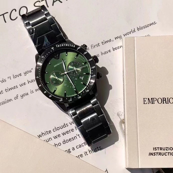 Armani AR 11472 Watch: Stylish Fashion Statement with Multi-Face Design and Waterproof Feature - 图片 8