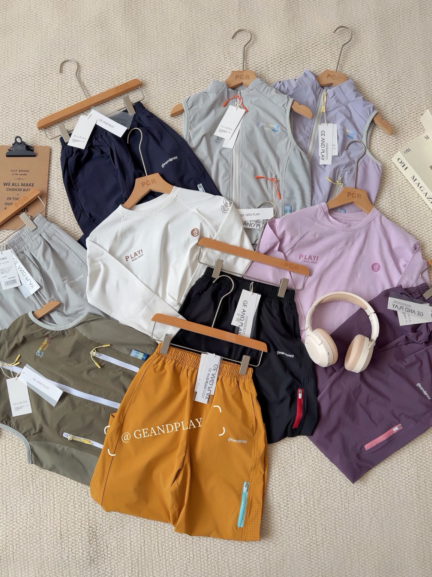 Serie GEAN: Camiseta interior 69.9@, chaleco 99.9@, pantalón 89.9@ una pieza 120-170 tallas. 🔥‼️ ¡Nuevo modelo primave…