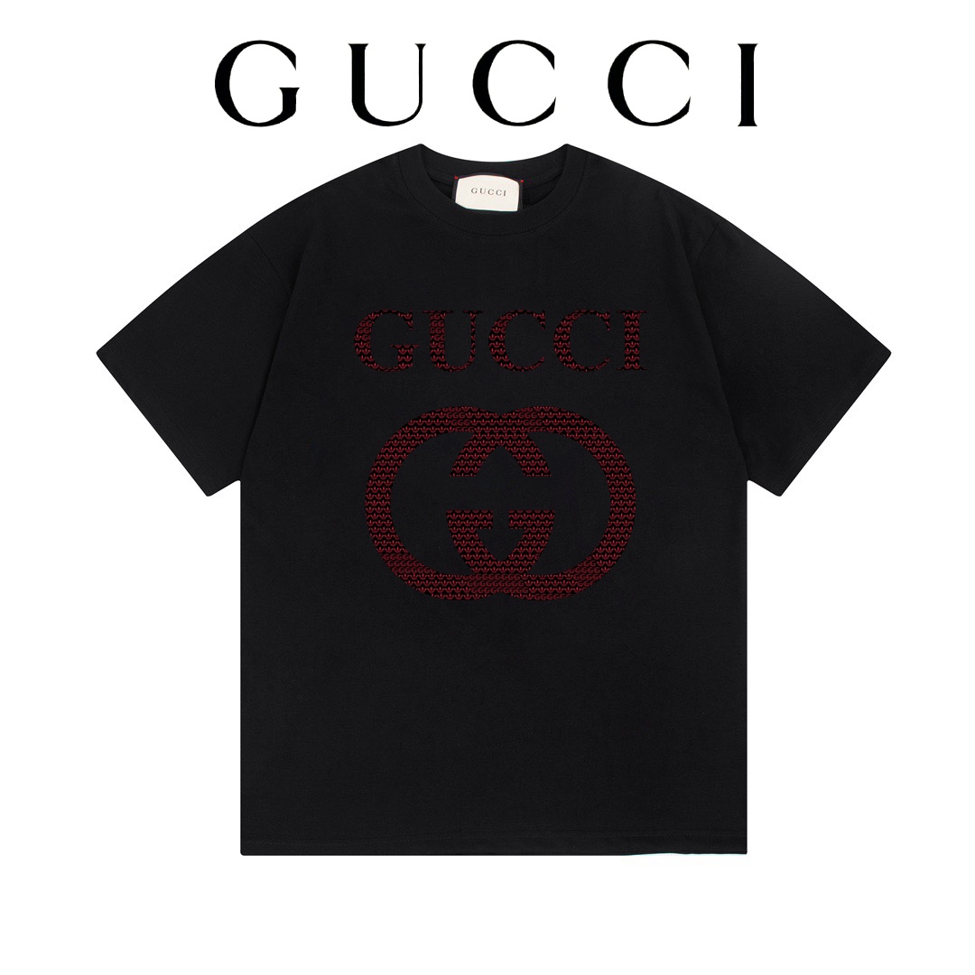 GUCCI gucci 24ss colección de primavera temprana - logotipo de la marca G impreso en toda la superficie - algodón puro …