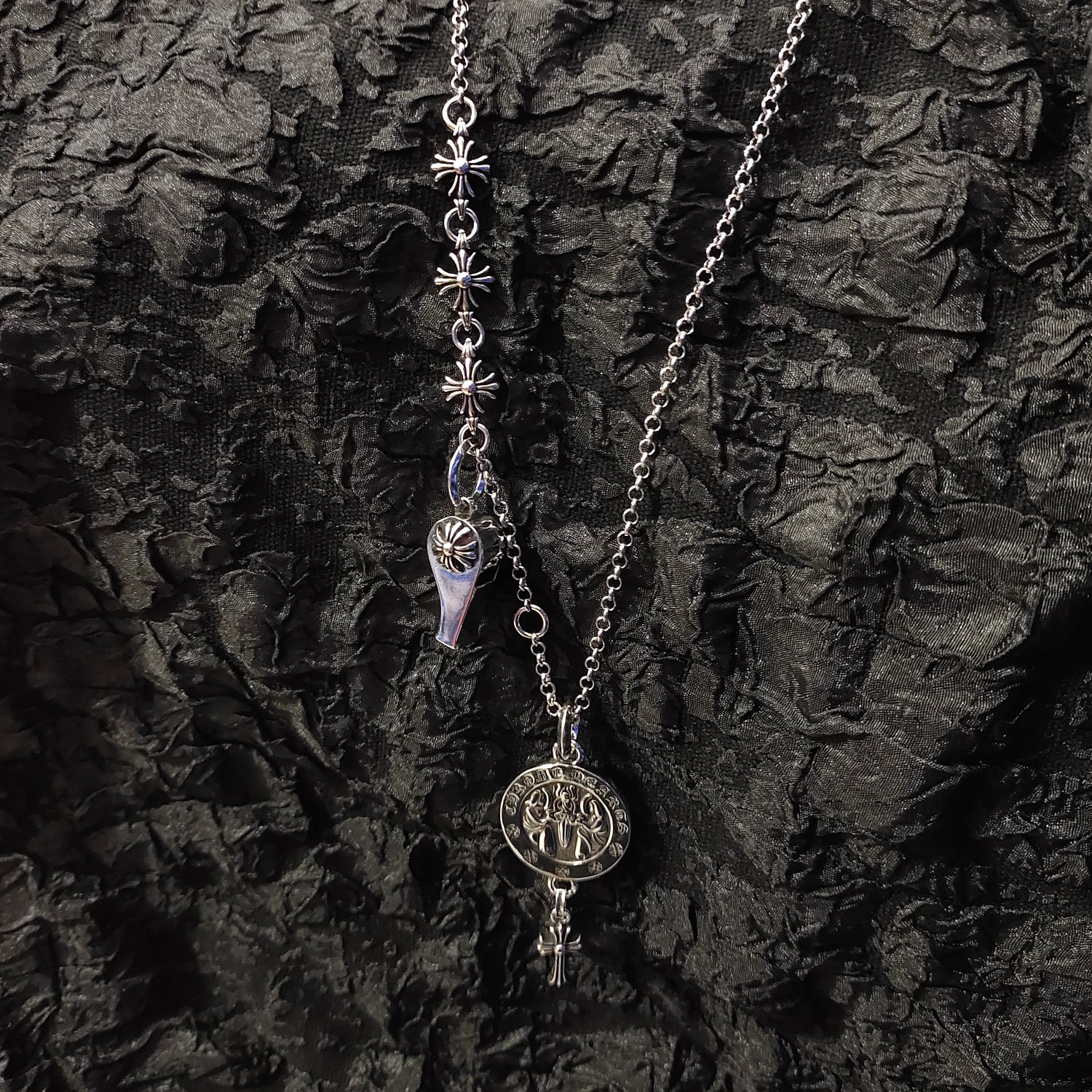 Chrome Hearts 克罗心多元素项链