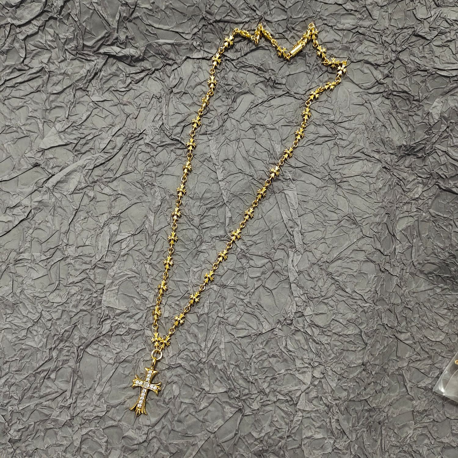 Chrome Hearts Jewelry Necklaces & Pendants Set With Diamonds