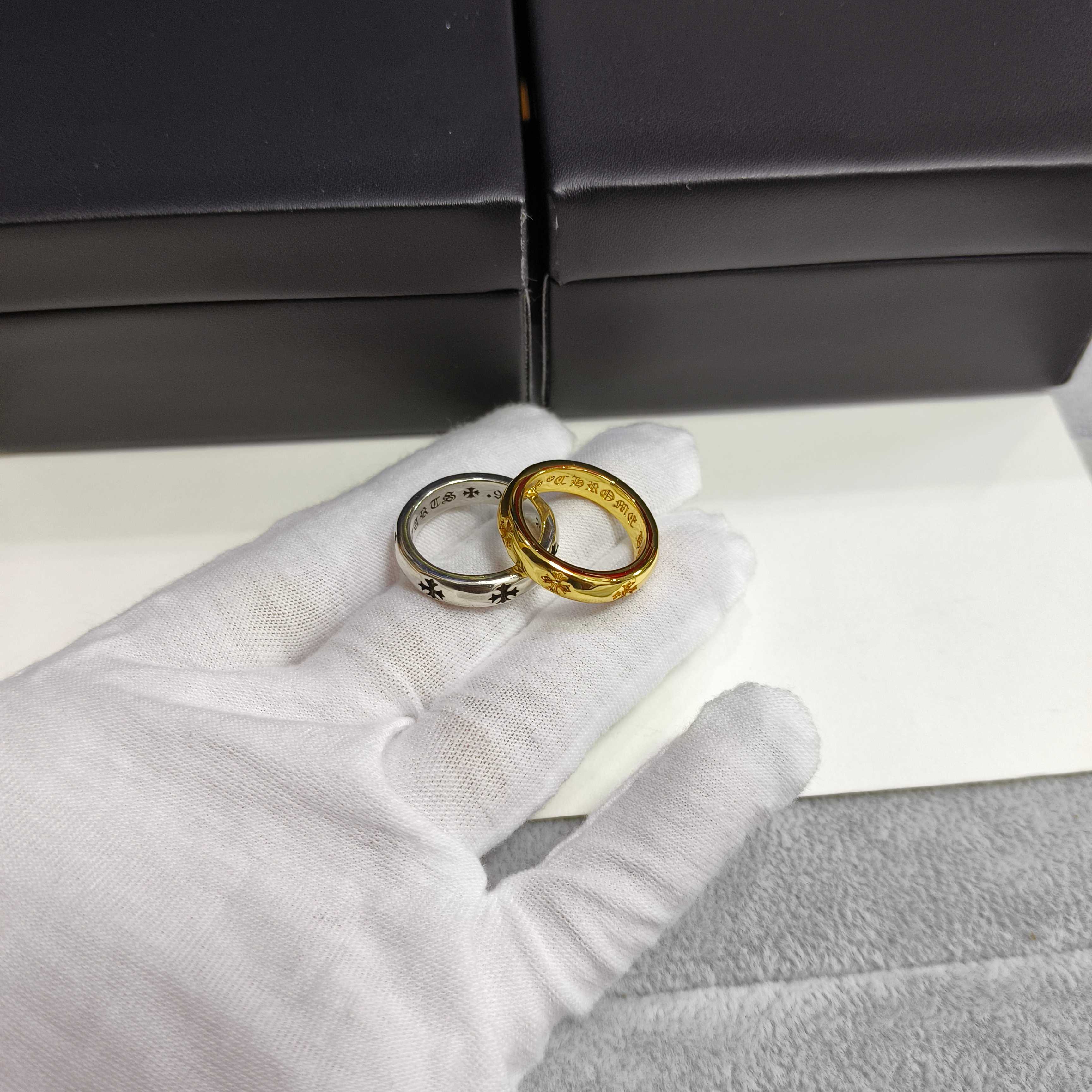 NO:580952,Today’s recommendation Chrome hearts ring, gold and vintage, Chrome hearts ring, chrome hearts, ring19860909今日推荐 克罗心戒指,金色和复古,克罗心戒指,chrome hearts,ring,Jewelry