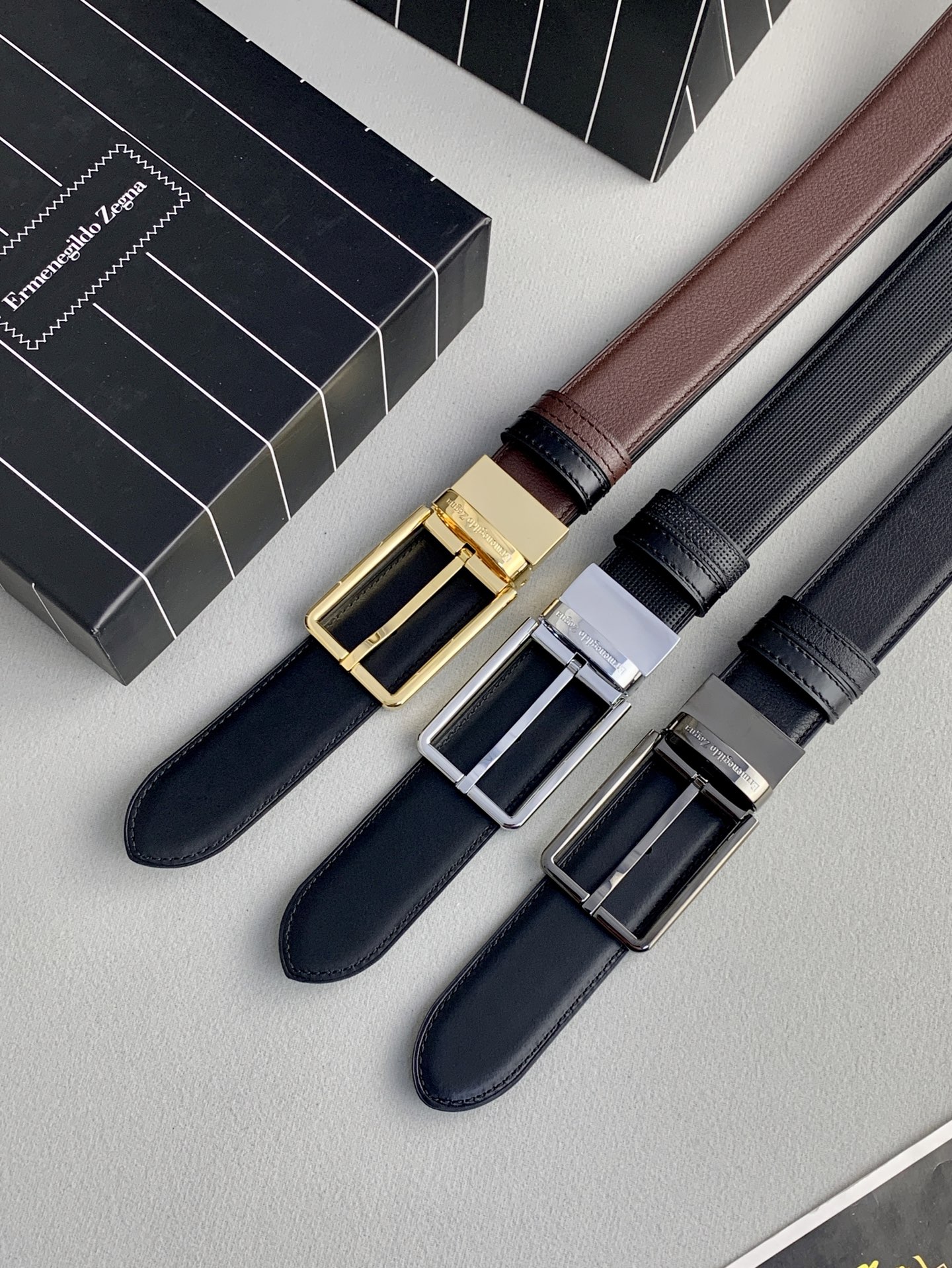 Cintura ZEGNA Nuova 3,5 cm — photo 6