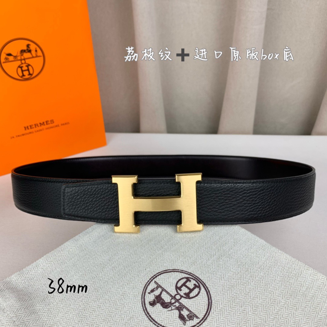 H家带宽38cm 正品尺寸  拉丝钢扣，真空电镀，工艺精细，头层牛皮.质感十足，手感柔软。时尚个性，经典百搭！可自行搭配