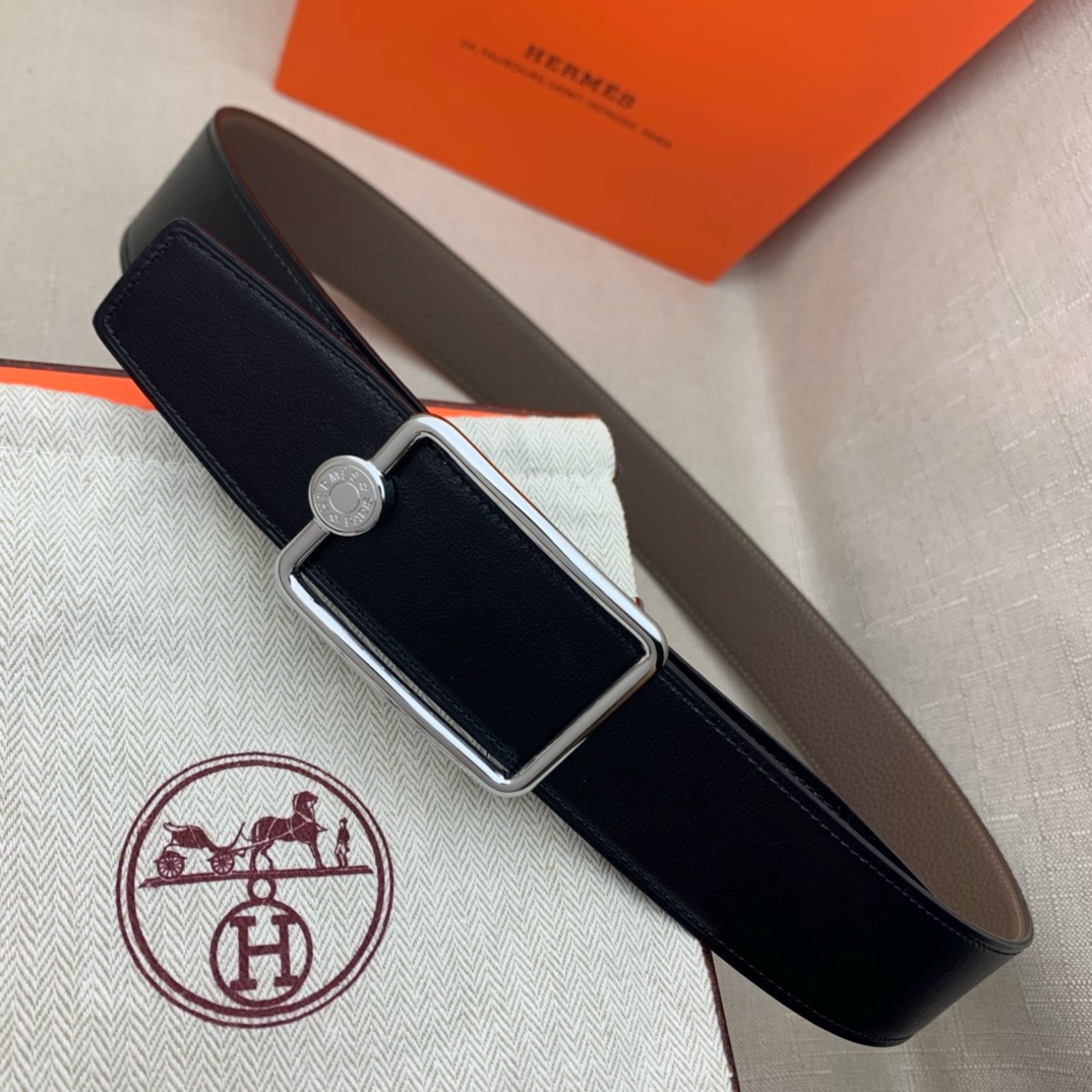 H家带宽38cm 正品尺寸 拉丝钢扣，真空电镀，工艺精细，头层牛皮.质感十足，手感柔软。时尚个性，经典百