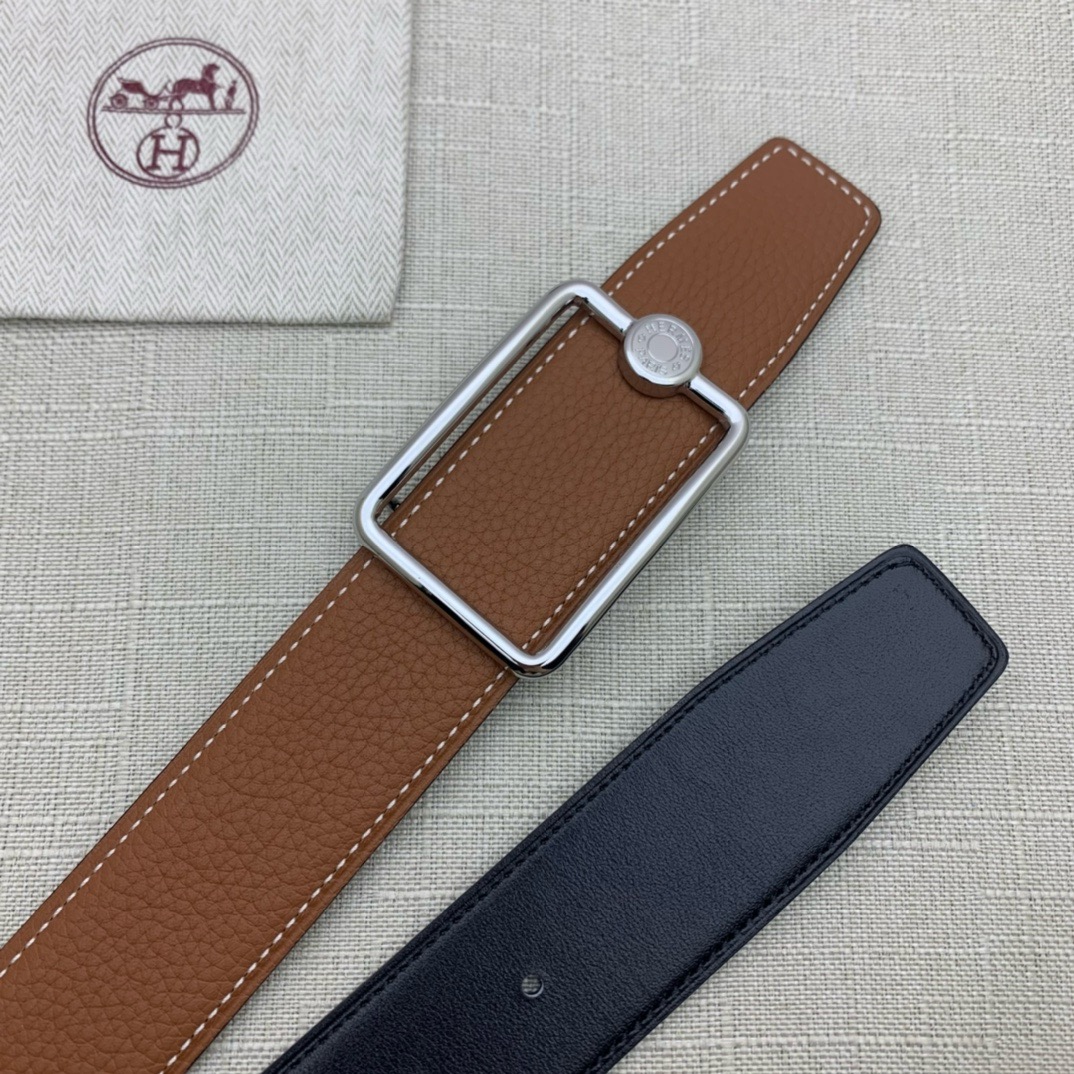 H家带宽38cm 正品尺寸 拉丝钢扣，真空电镀，工艺精细，头层牛皮.质感十足，手感柔软。时尚个性，经典百