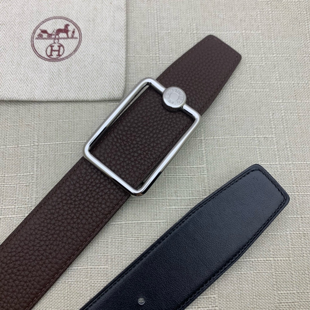 H家带宽38cm 正品尺寸 拉丝钢扣，真空电镀，工艺精细，头层牛皮.质感十足，手感柔软。时尚个性，经典百