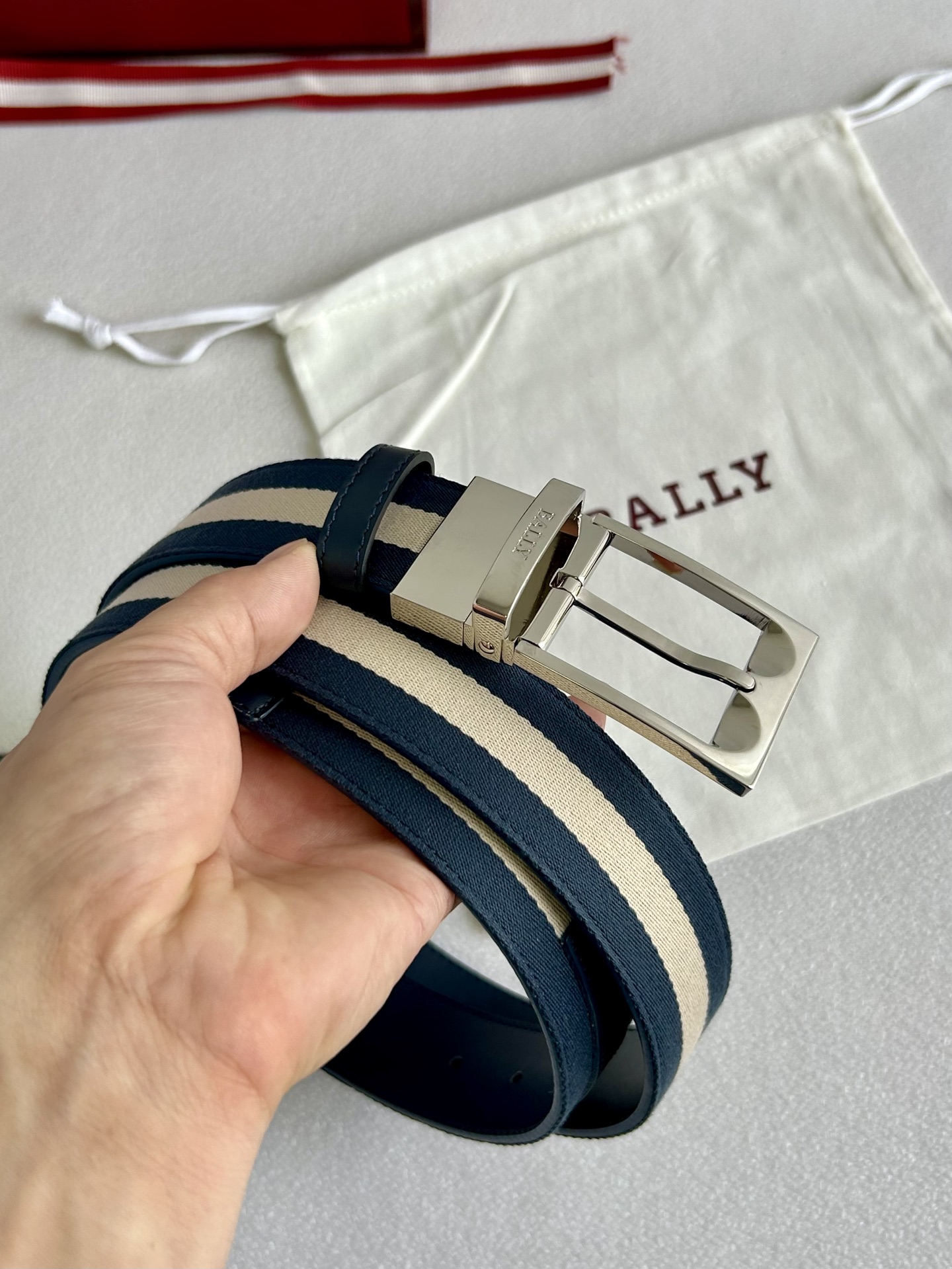 Bally Haute Couture Luxury Atelier Designer Belt Tie Accessories 4