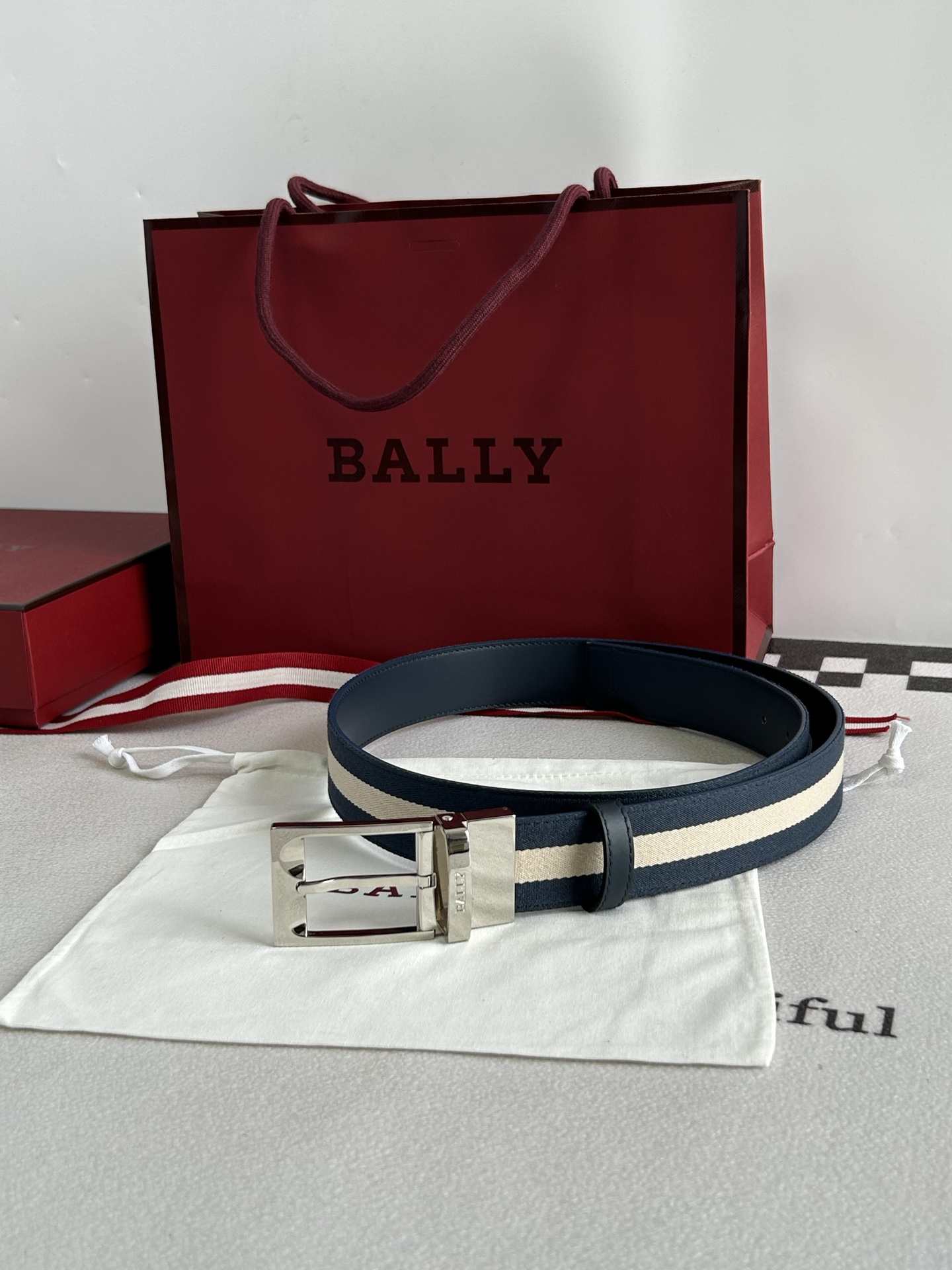 Bally Haute Couture Luxury Atelier Designer Belt Tie Accessories 5