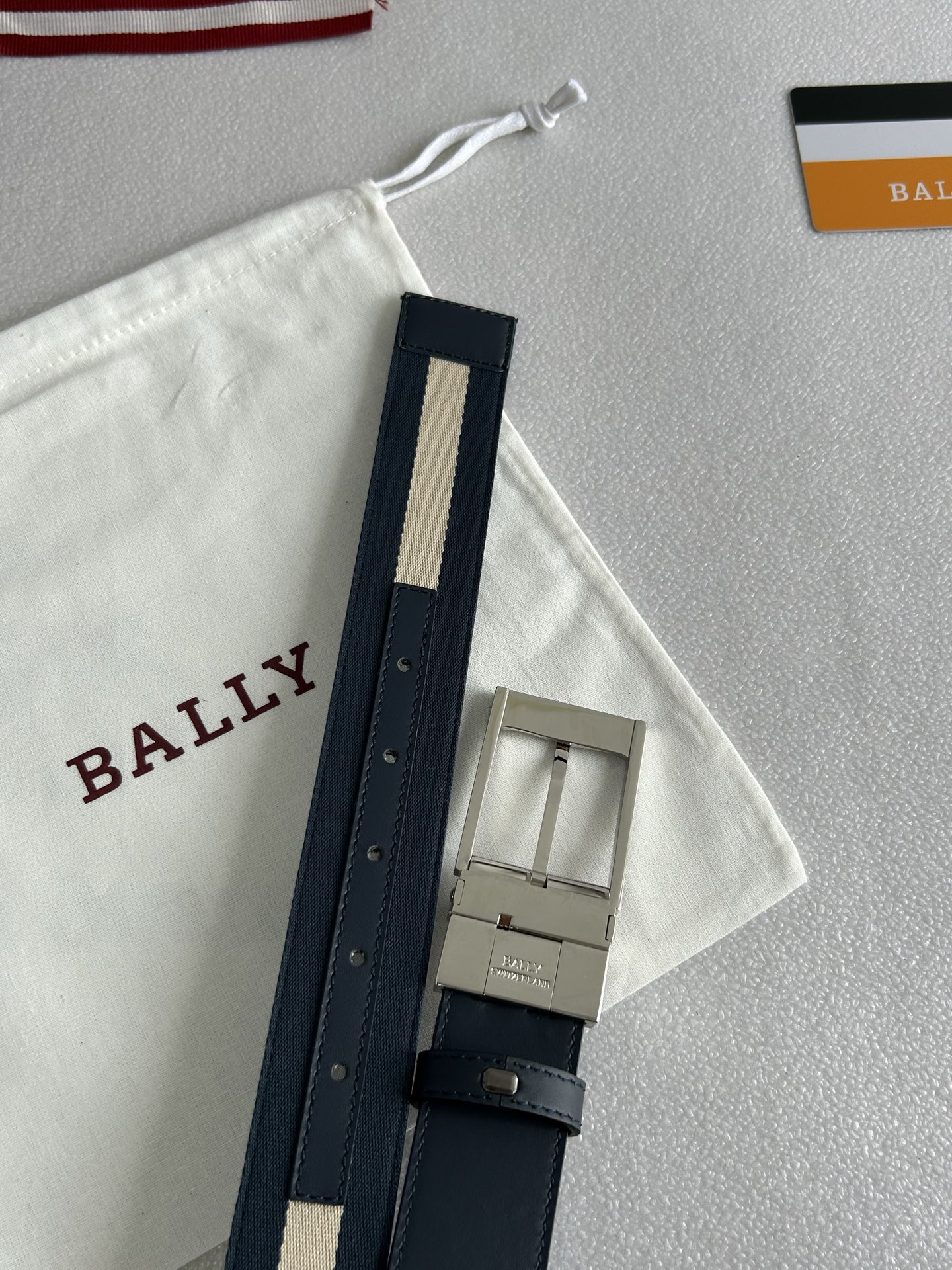 Bally Haute Couture Luxury Atelier Designer Belt Tie Accessories 2