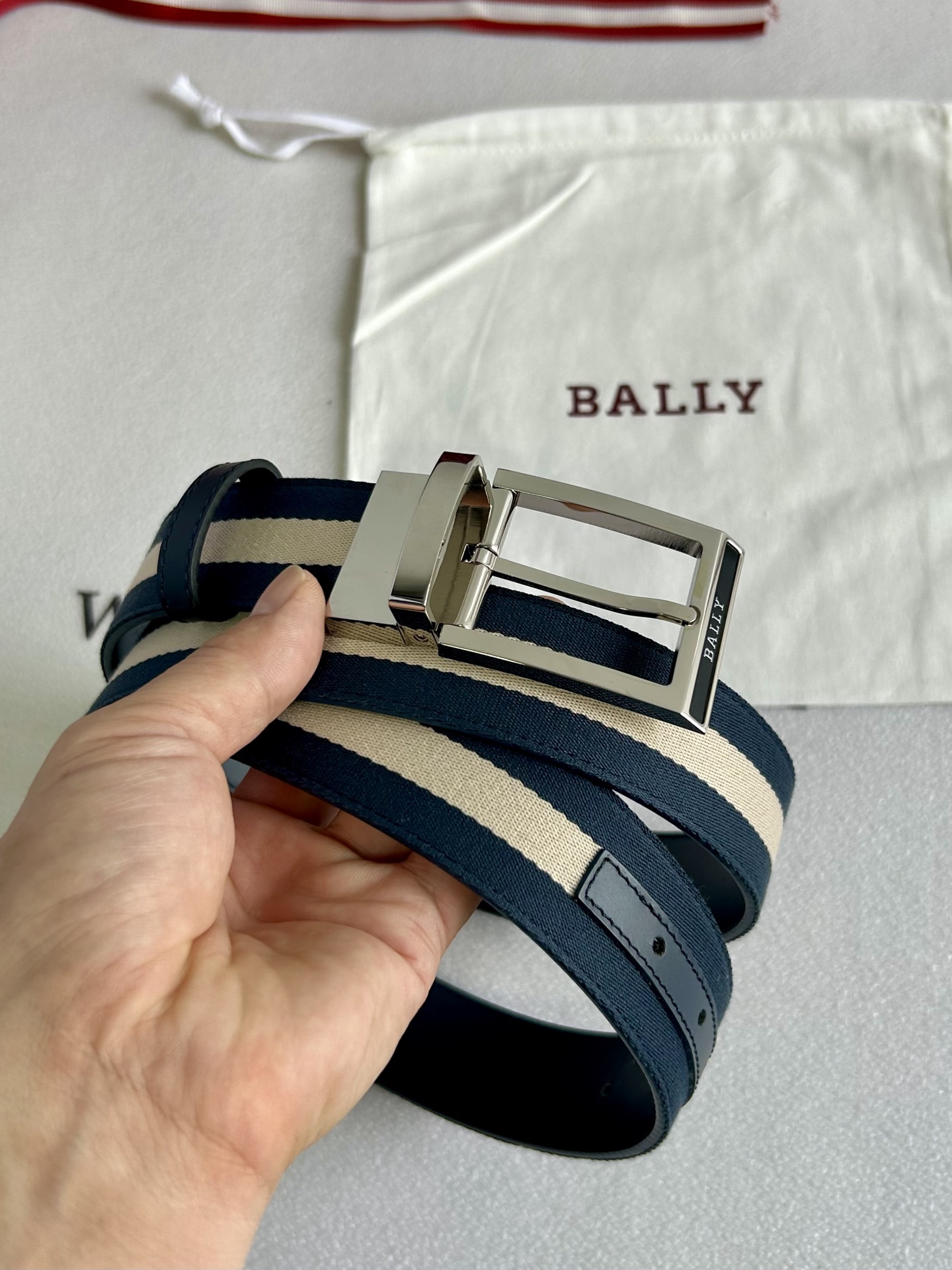 巴利 Bally 高定典藏奢华工坊高定皮带腰带配饰 #610D3291 3