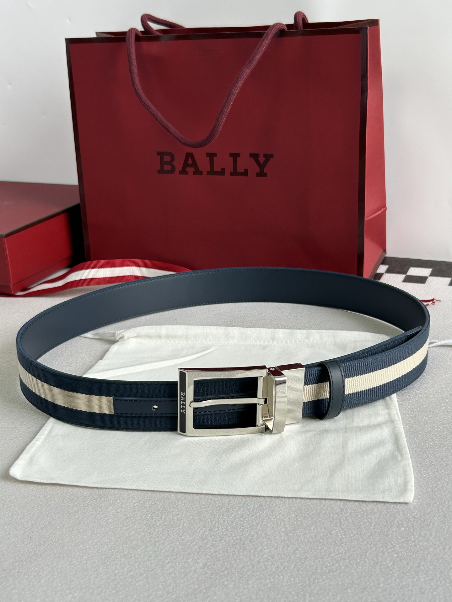 巴利 Bally 高定典藏奢华工坊高定皮带腰带配饰 #610D3291 5