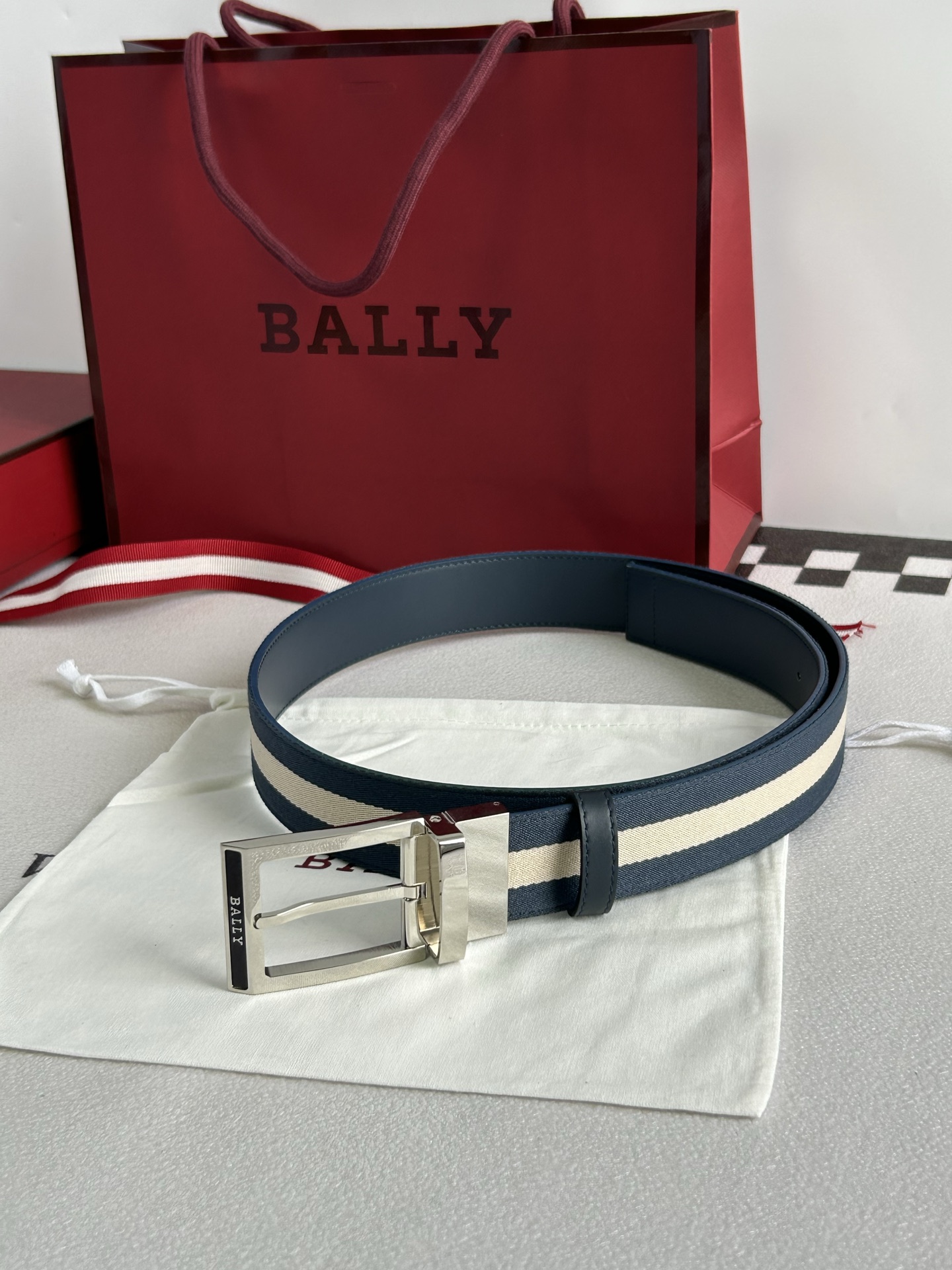 巴利 Bally 高定典藏奢华工坊高定皮带腰带配饰 #610D3291 4
