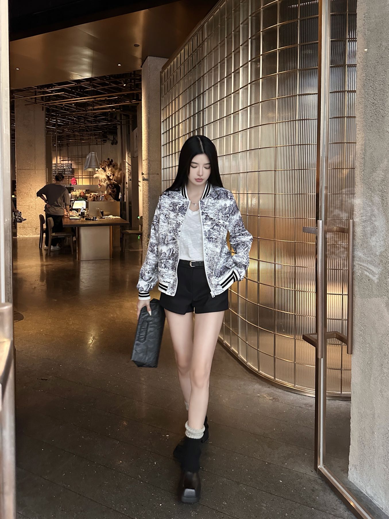 Dior Monogram Print Bomber Jacket - Stylish, Comfortable, and Chic 8 i1741010124393 6148 0 7