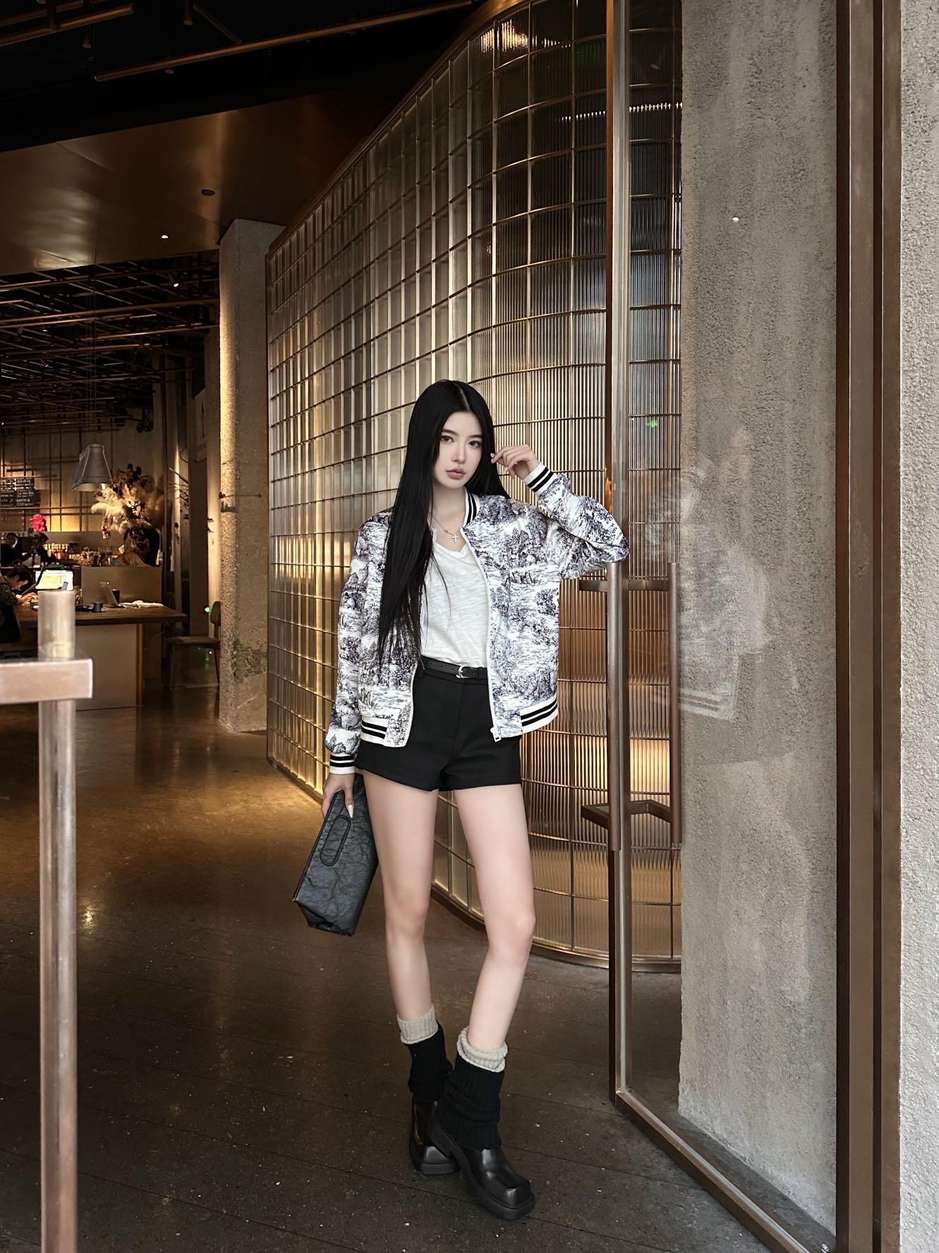 Dior Monogram Print Bomber Jacket - Stylish, Comfortable, and Chic 3 i1741010124395 6855 0 2