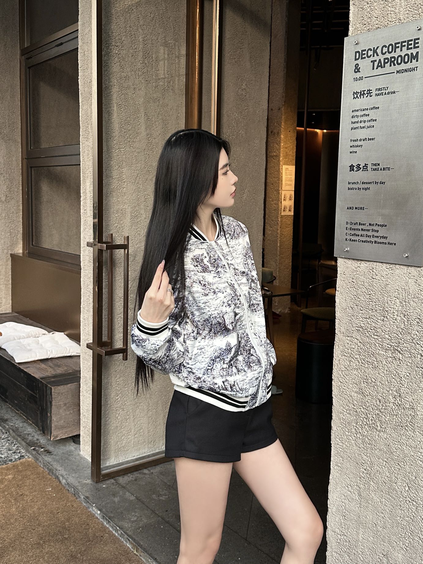 Dior Monogram Print Bomber Jacket - Stylish, Comfortable, and Chic 4 i1741010132465 5962 0 3