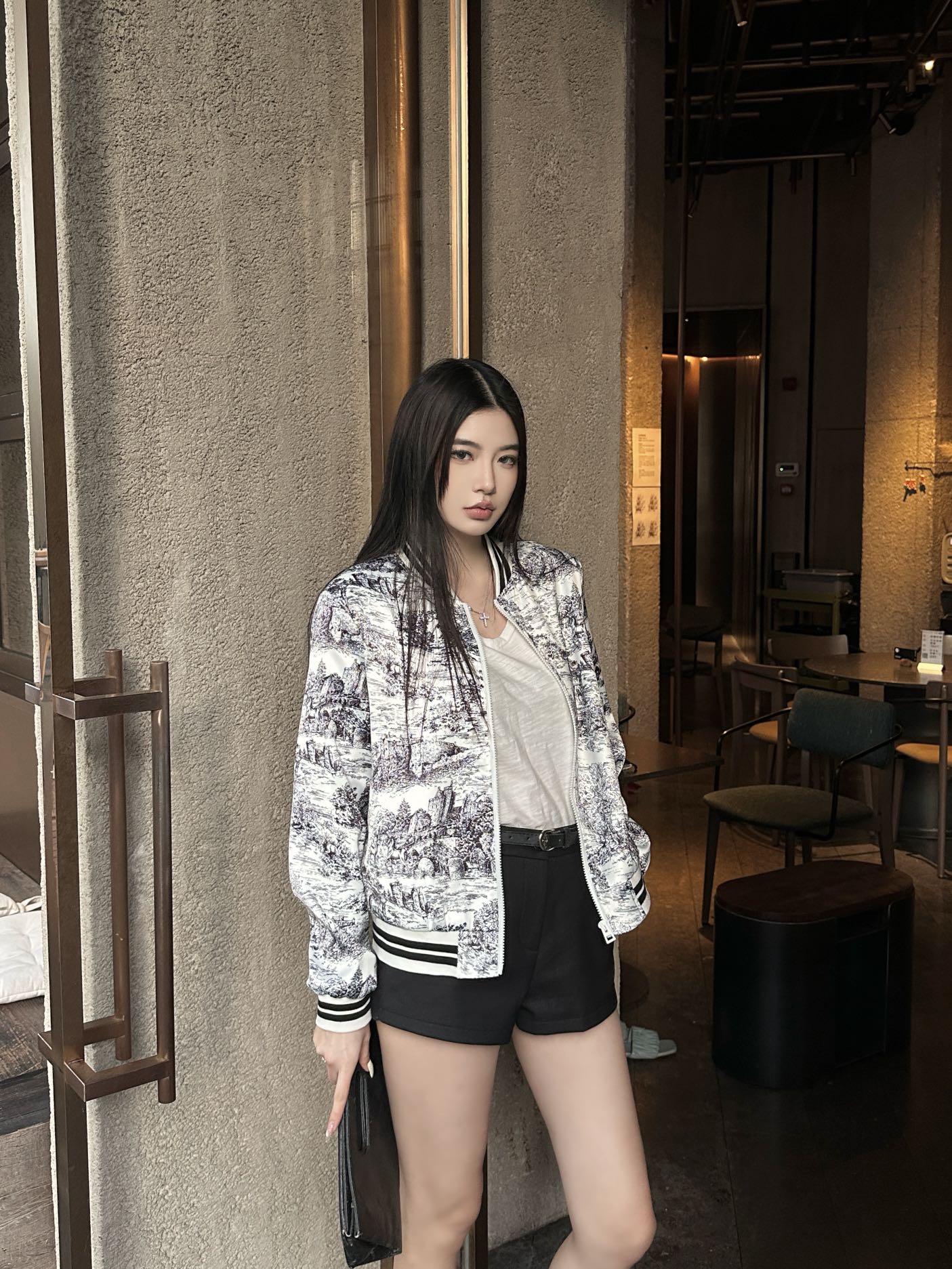 Dior Monogram Print Bomber Jacket - Stylish, Comfortable, and Chic 7 i1741010132468 6703 0 6