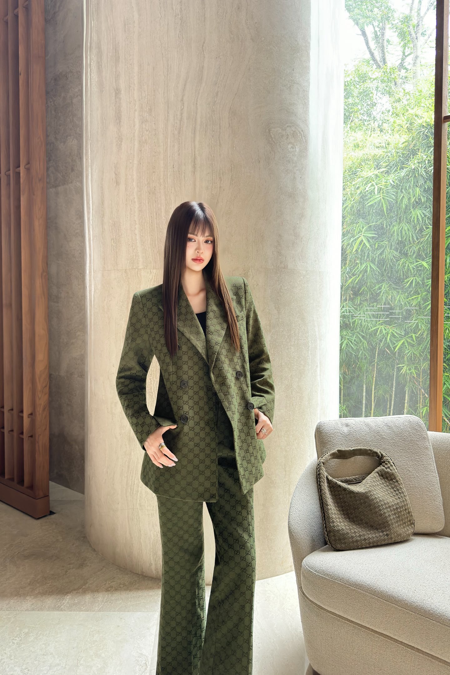 NO:464649,Model number D25081952 GUCC* new classic GG letter logo jacquard fabric, fashionable and versatile slim legs and casual trousers!  (M size waist circumference 66, hip circumference 88, trousers length 94/size size can be selected as one size larger) pants, gucci, alexander wang19860909款号D25081952 GUCC*新款经典GG字母logo提花面料、时尚百搭修身瘦腿休闲西裤长裤！（M码腰围66,臀围88,裤长94/版型偏小可选大一码）裤子,,gucci,alexander wang,Women's clothing