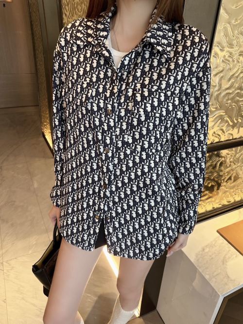 Dior Oblique Pattern Shirt Classic Designer Style,Slik Smooth Fabric,S-M-L 1 Dior Oblique Pattern Shirt Classic Designer Style,Slik Smooth Fabric,S-M-L
