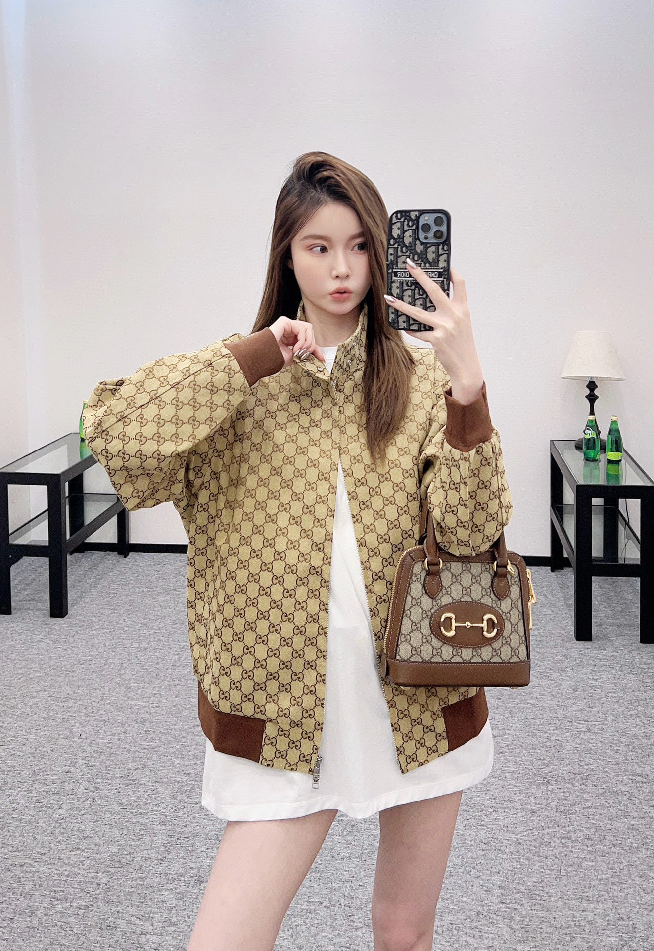 Gucci 2025 Jacquard Jacket - Oversized Fit with Double G Motif 6 i1758377033501 7881 0 5