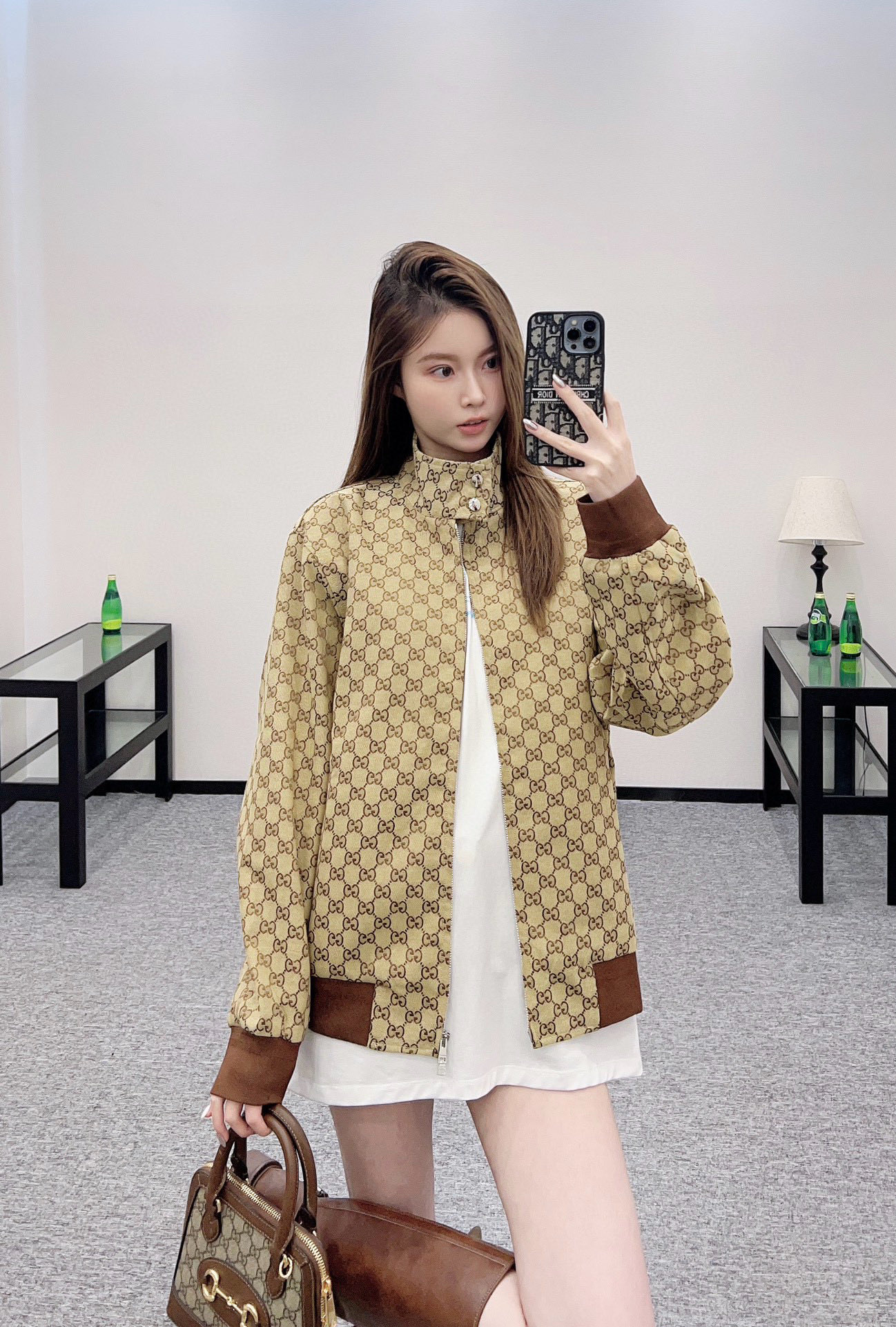 Gucci 2025 Jacquard Jacket - Oversized Fit with Double G Motif 5 i1758377037101 3755 0 4