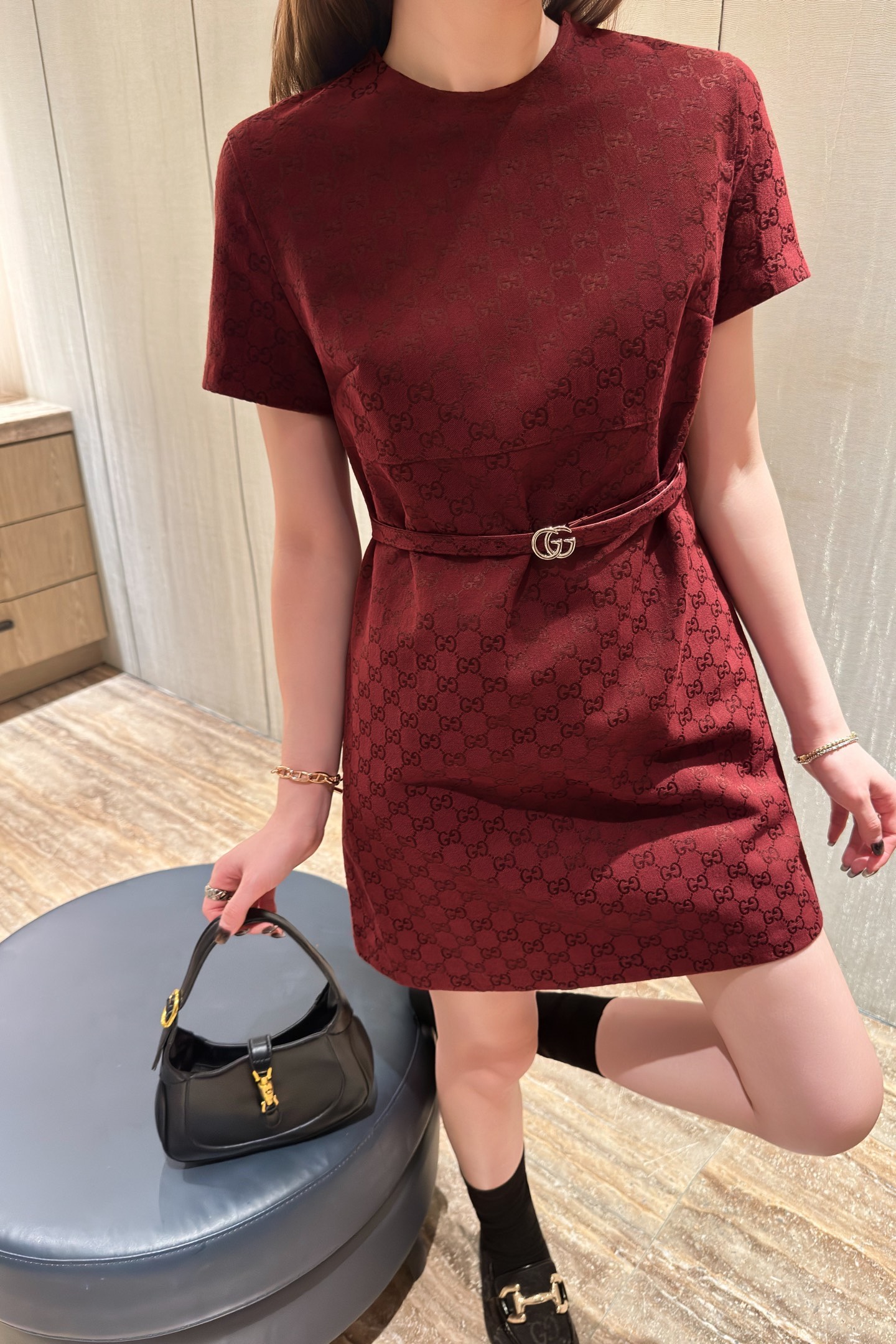 Gucci 2025FW New Women's Dress - Elegant, Retro, and Fashionable 1 i1758641903281 8816 0 0