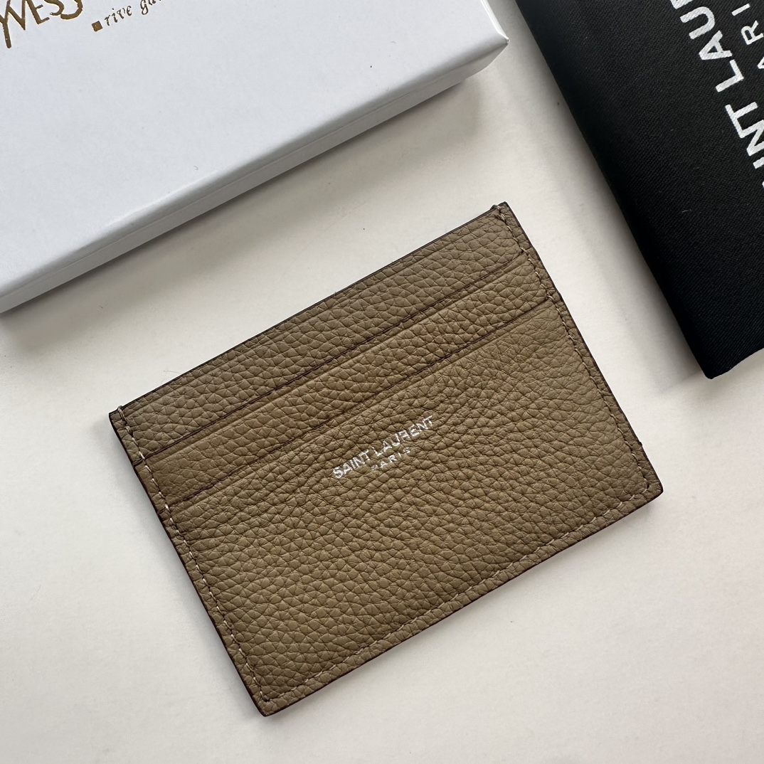 Saint Laurent 新品Y卡包，复制细节 款号:423292尺寸：10.5×7.5×0.5cm