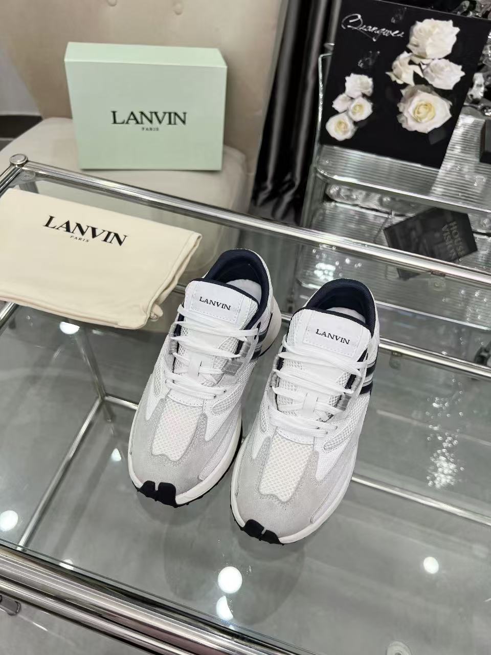 NO:745437,.LANVIN. Fabric nubuck, breathable mesh, cowhide feet!  Same style for men and women in sizes 35-46!  ,,cowhide19860909.浪凡LANVIN. 面料牛巴哥,透气网布,牛皮垫脚！男女同款35-46码！,,cowhide,Men's shoes