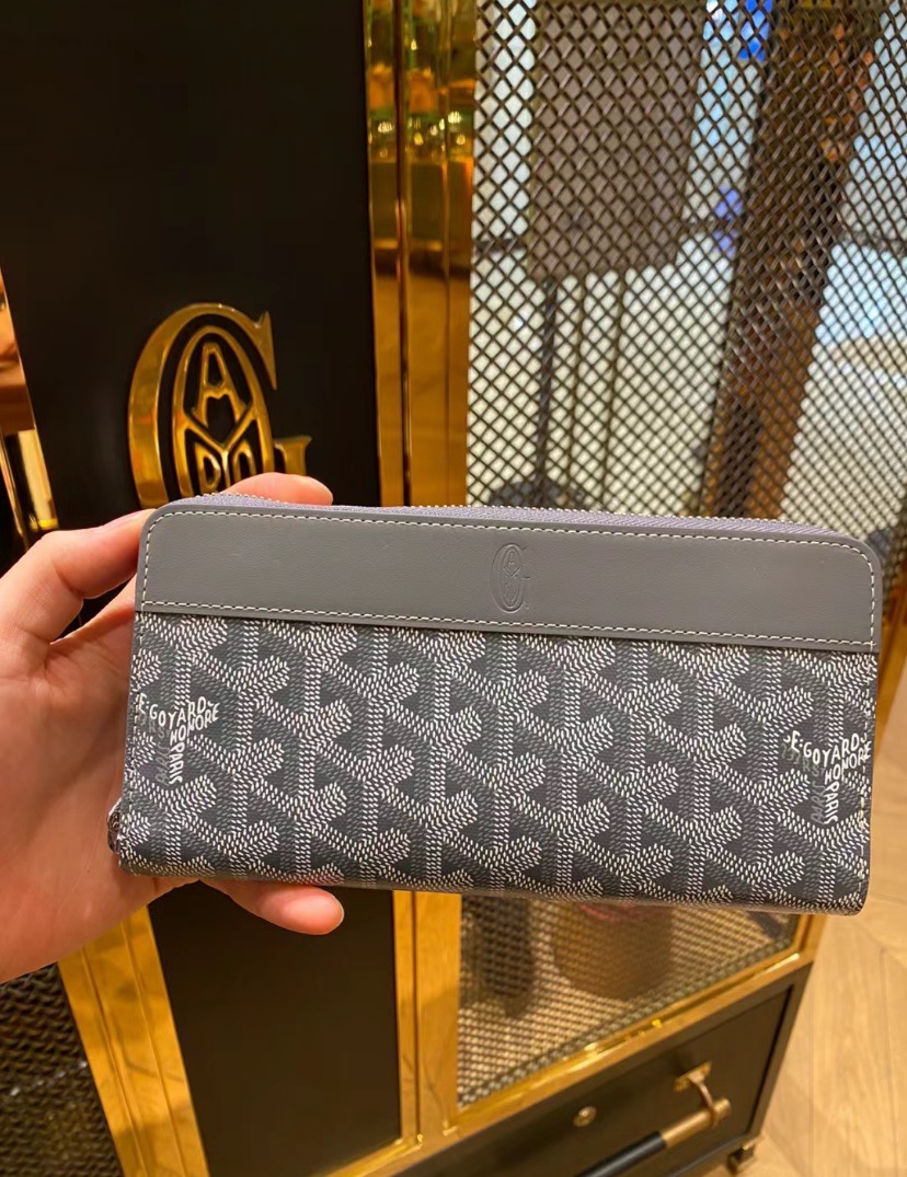 Goyard Wallet Calfskin Cowhide