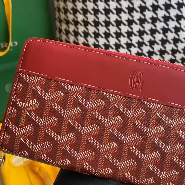 Goyard Portefeuille Kalfsleer Koeienhuid