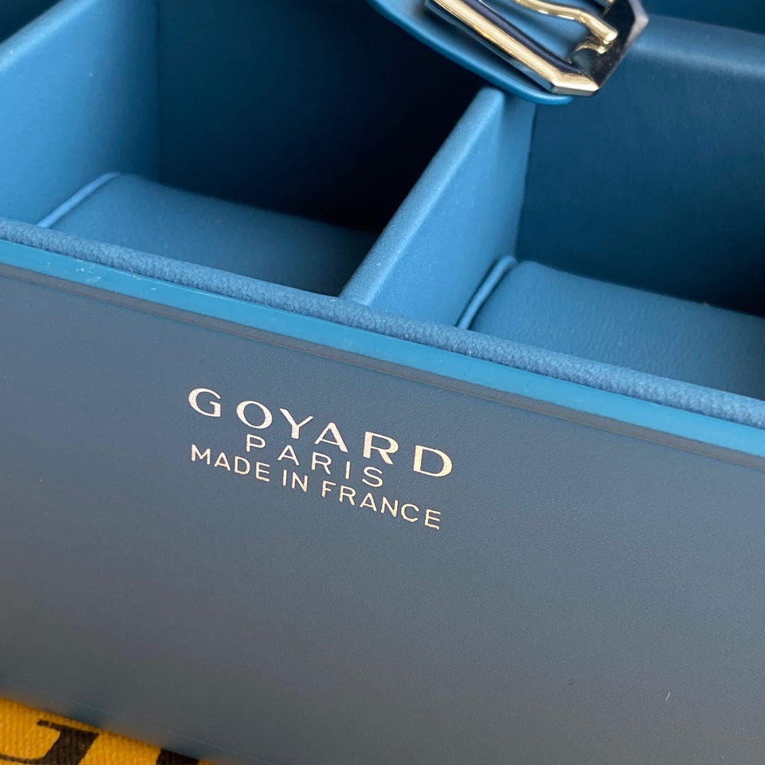 Designer di replica economico
 Goyard Watch Box Blue Canvas