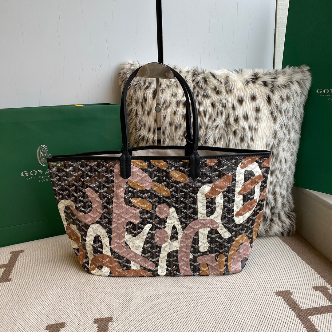 Goyard Handbags Tote Bags Cheap Wholesale
 Doodle Green