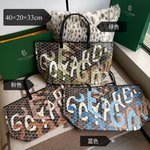 Goyard Handbags Tote Bags Doodle Green