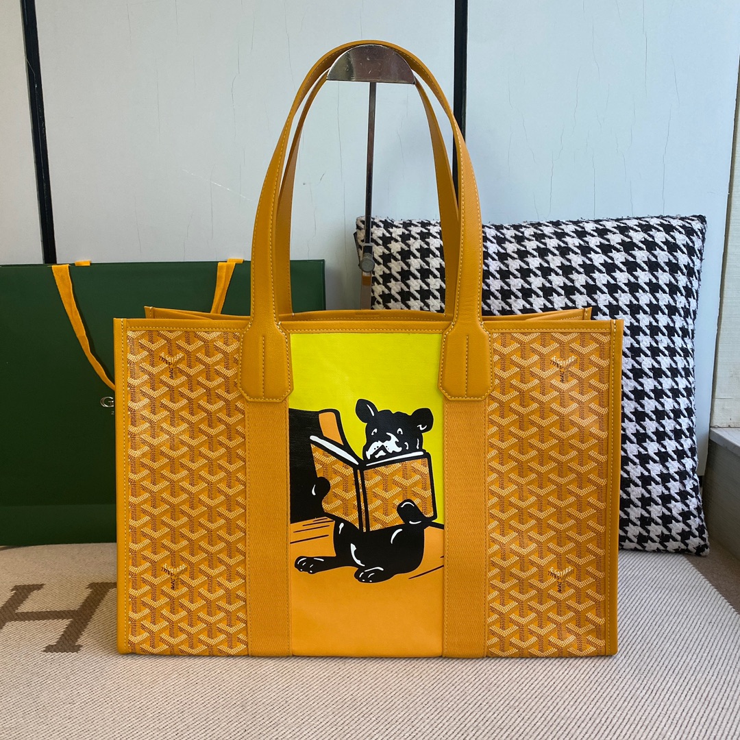 Goyard Bolsos de mano Bolsos de Tote Réplica 1: 1
 Graffiti Blanco Universal para hombres y mujeres