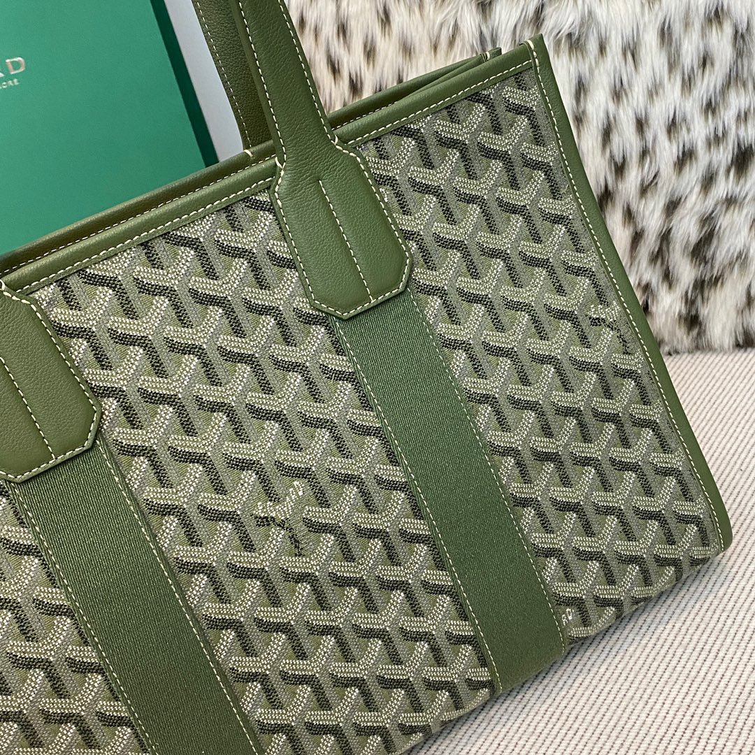 Goyard Taschen Tragetaschen Grün Khaki