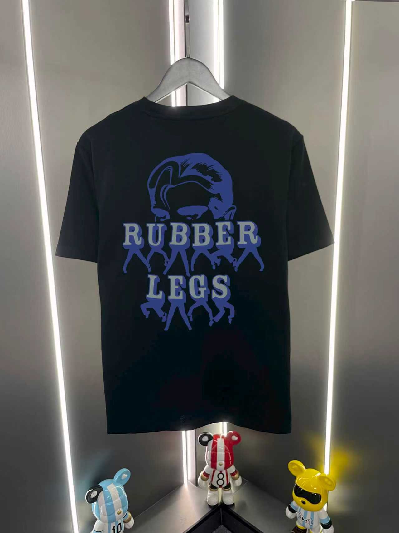 Camiseta de manga corta P60 Evisu Fukujin 2026 nueva, cuello redondo, casual, con estampado de letras y perso…
