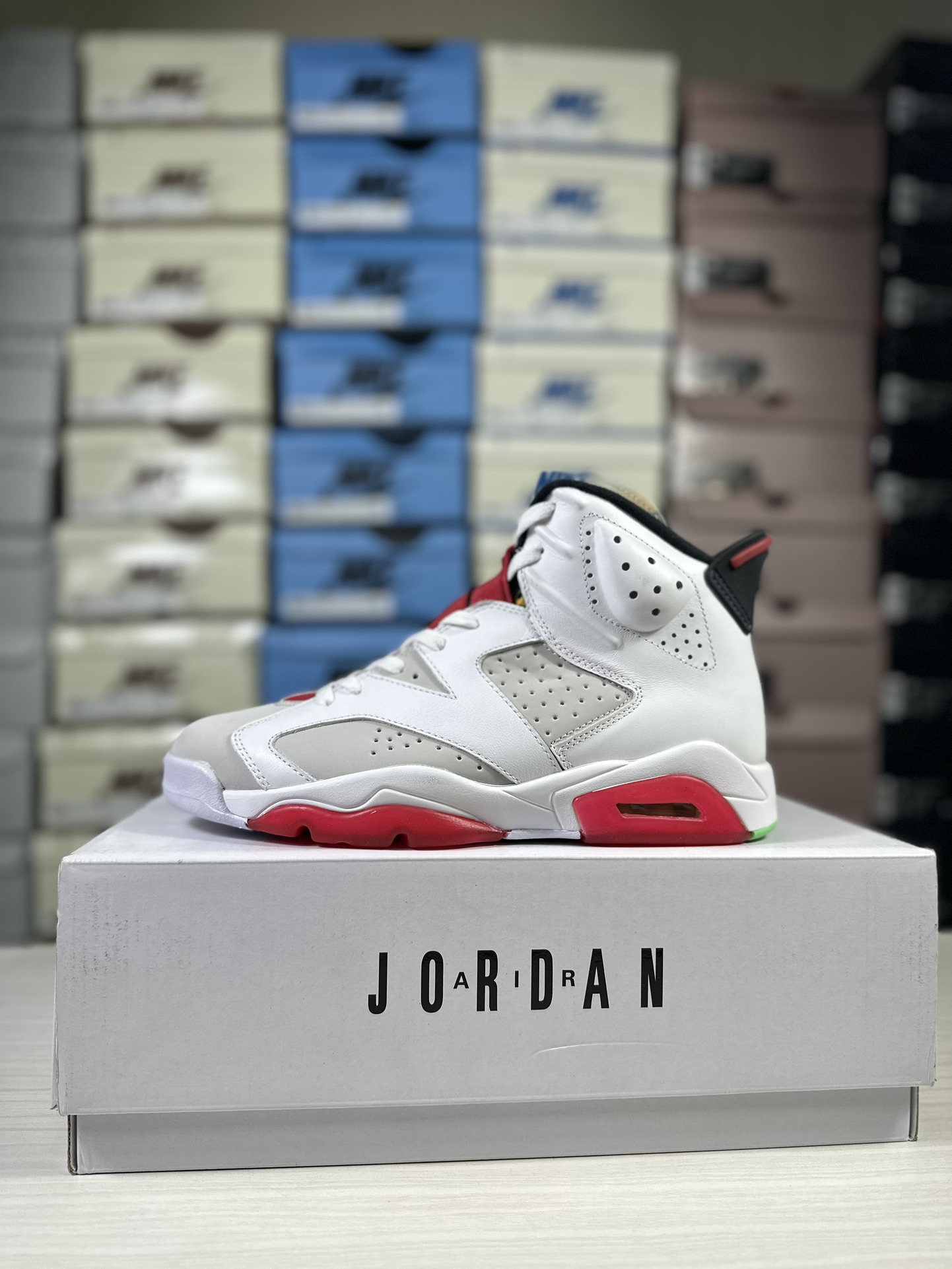 JordanAirJordan6retroneutralgrey高帮复古篮球鞋男款兔八哥货号CT8529