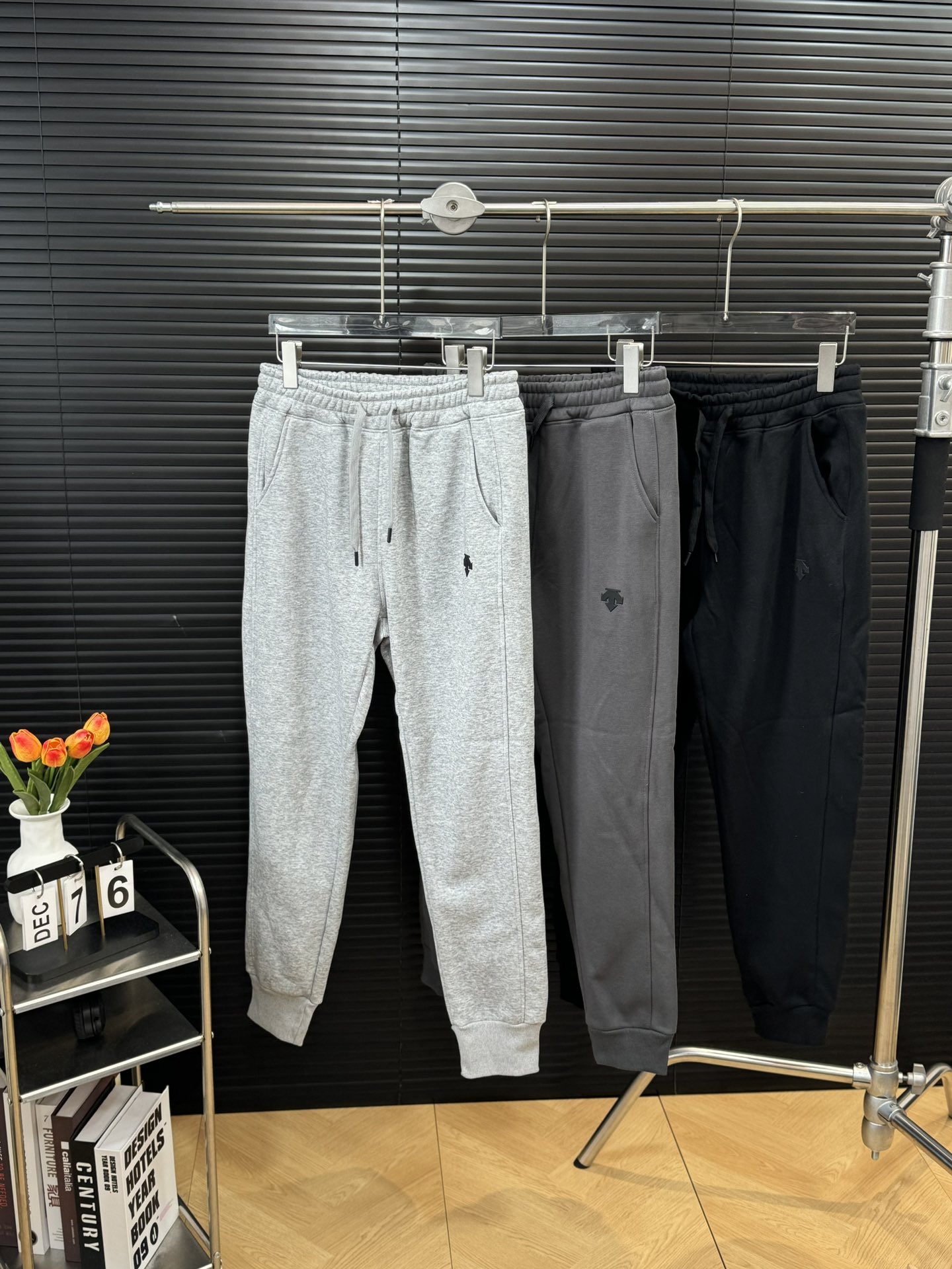 Descente Clothing Pants & Trousers Wholesale Replica Shop
 Black Grey Light Gray Unisex Cotton Silica Gel Fall/Winter Collection Fashion Casual