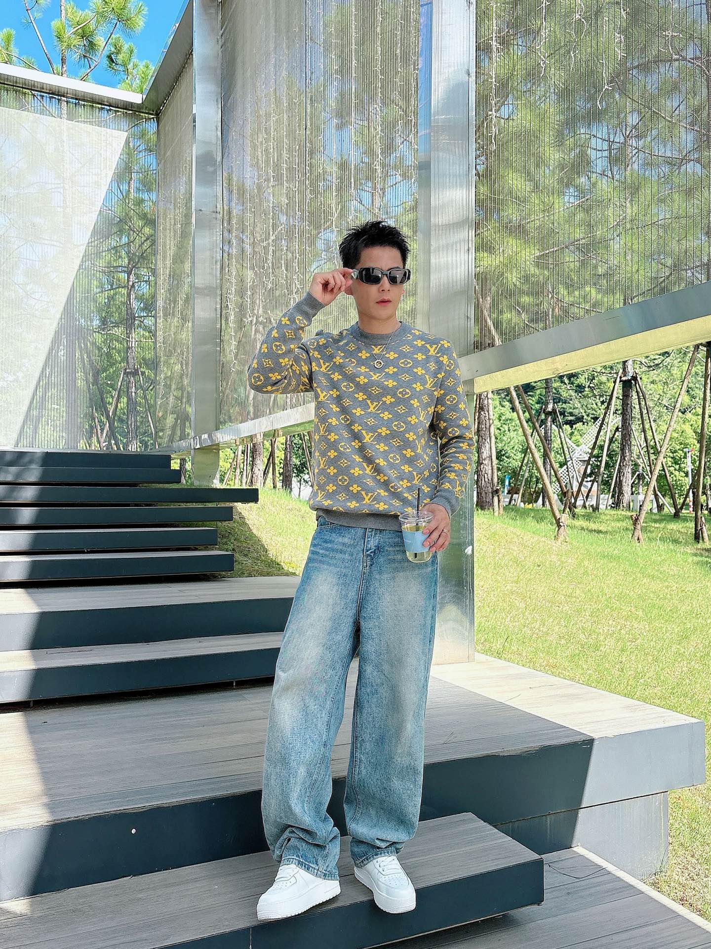 NO:509197,L brand* fitting M-XXXL 25 autumn and winter sesame-bottomed jacquard round neck sweater, exquisite craftsmanship counter fabric, top-level elements fusion, complete 3 standards, fashionable men's fashion, whether it is the comfort of the upper body or the incomparable existence, alexander wang19860909L牌*合身版型M-XXXL 25款秋冬芝麻底字母提花圆领羊毛衫,精致工艺专柜面料,顶级元素融合打造,3标齐全,潮男时尚,无论是上身舒适度还是都是无可比拟的存在,,alexander wang,Men's clothing