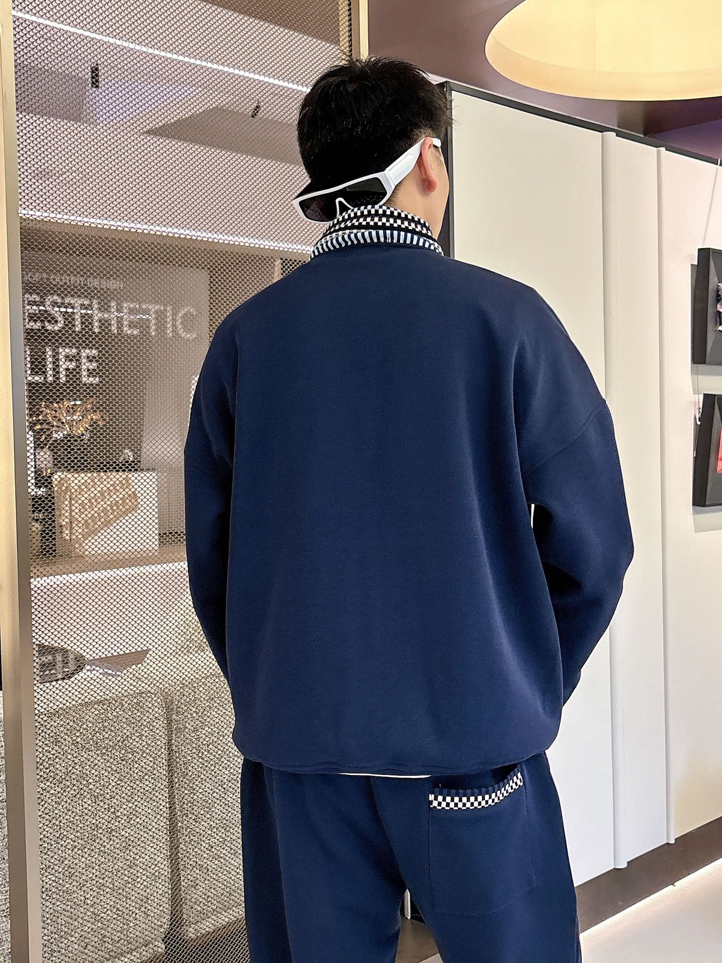 Louis Vuitton Blue Wool Blend Tracksuit with Logo Embroidery, M-XXXL 17 i1757410162960 6959 0 15