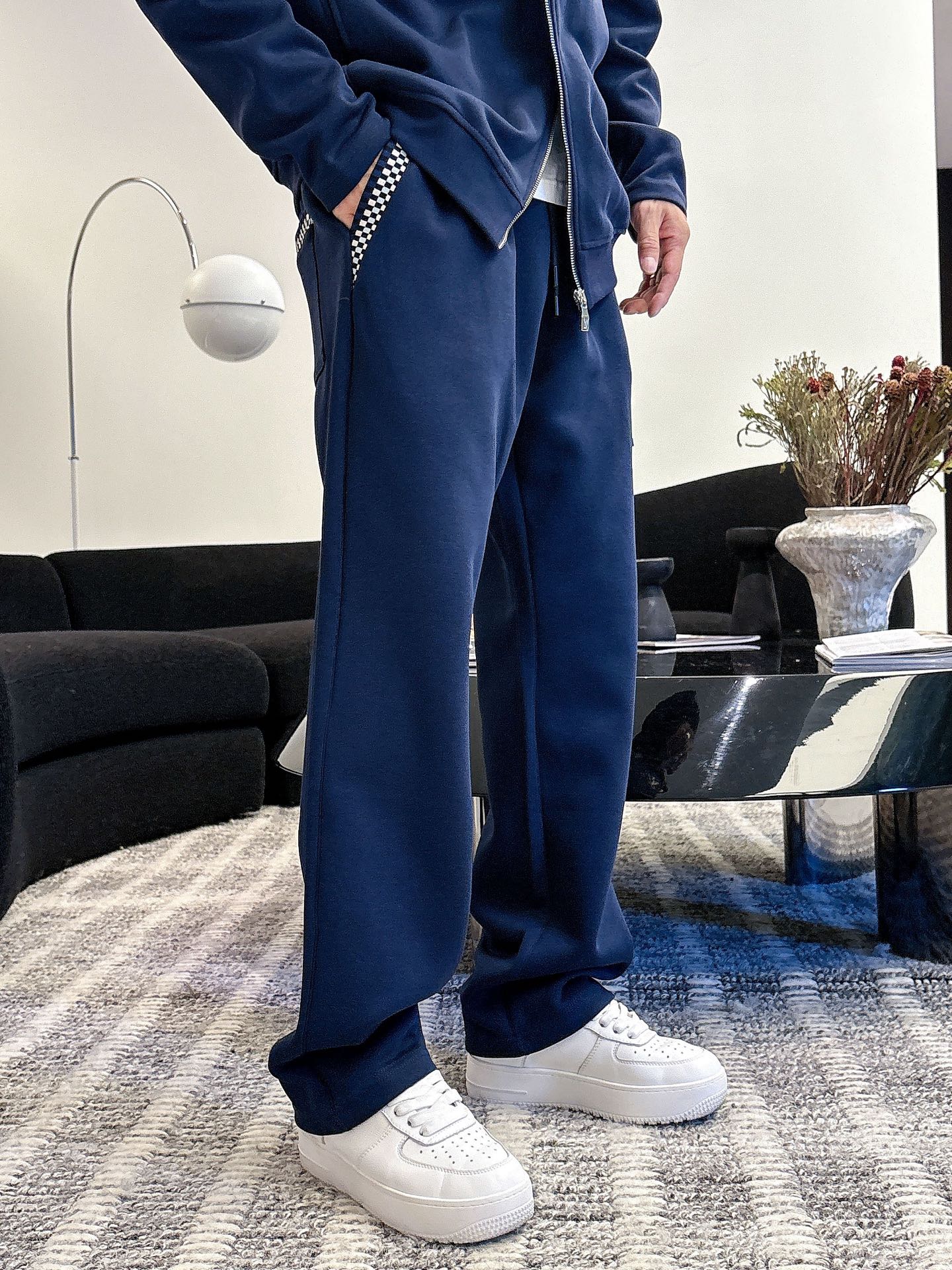 Louis Vuitton Blue Wool Blend Tracksuit with Logo Embroidery, M-XXXL 19 i1757410166866 121 0 17