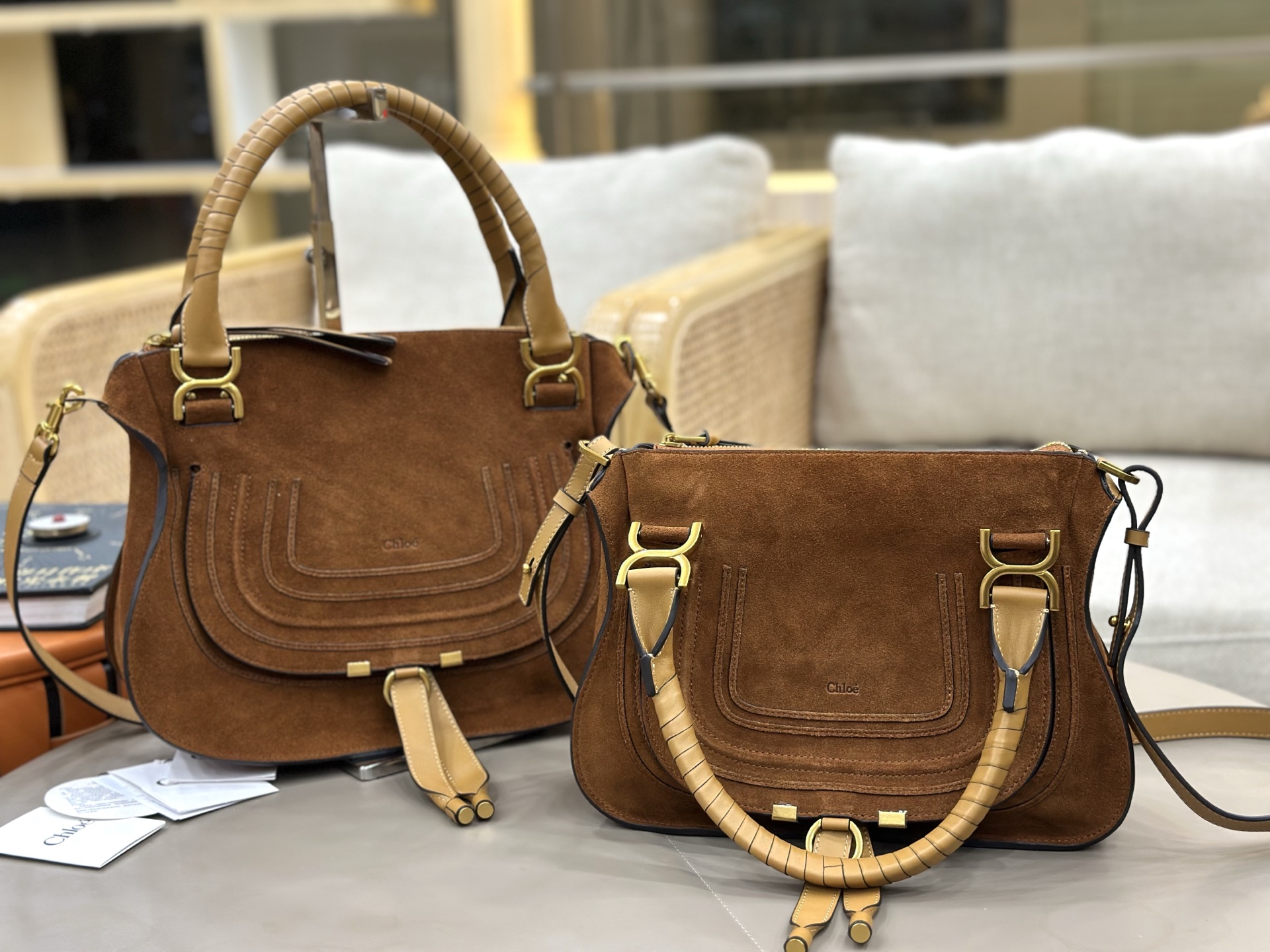 Chloé Chloe Large VS Chloe-2 Medium