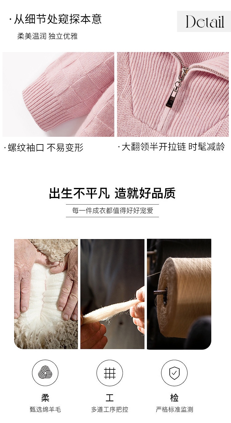 Luxury Women’s BV Autumn/Winter Collection: High-End Quality, Wool Sweaters, & Half-Laze Pieces - 图片 6