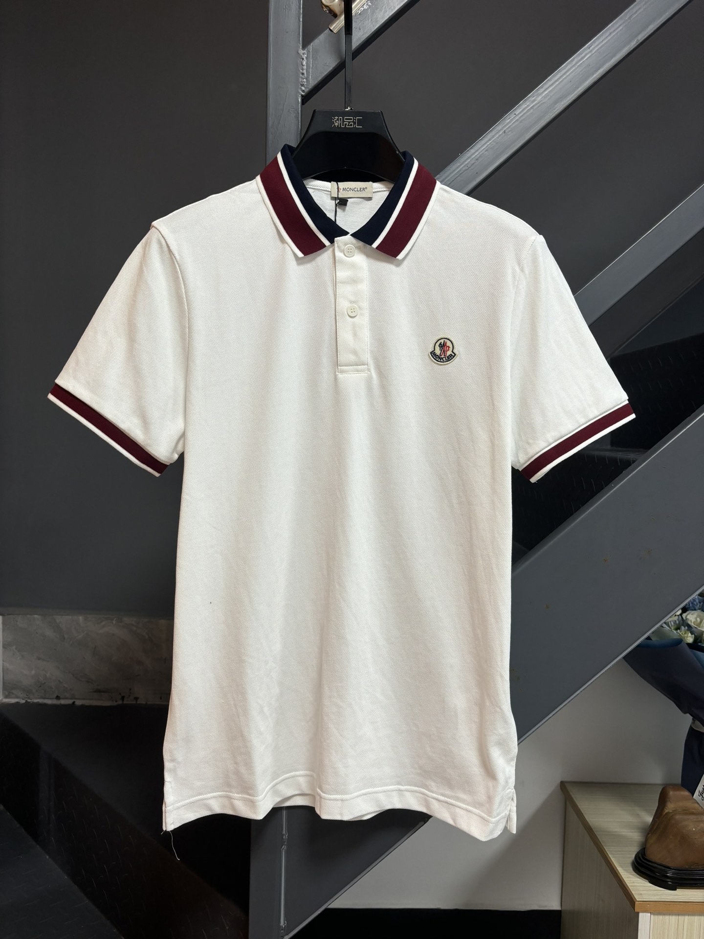 Moncler/蒙口 25ss 经典刺绣Polo短袖