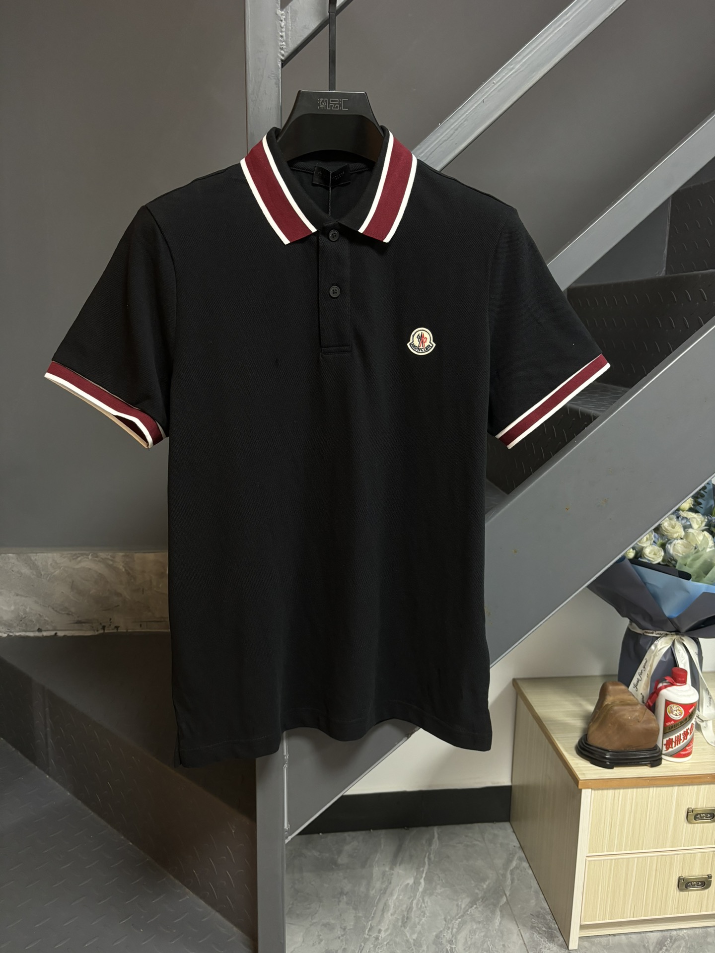 Moncler/蒙口 25ss 经典刺绣Polo短袖