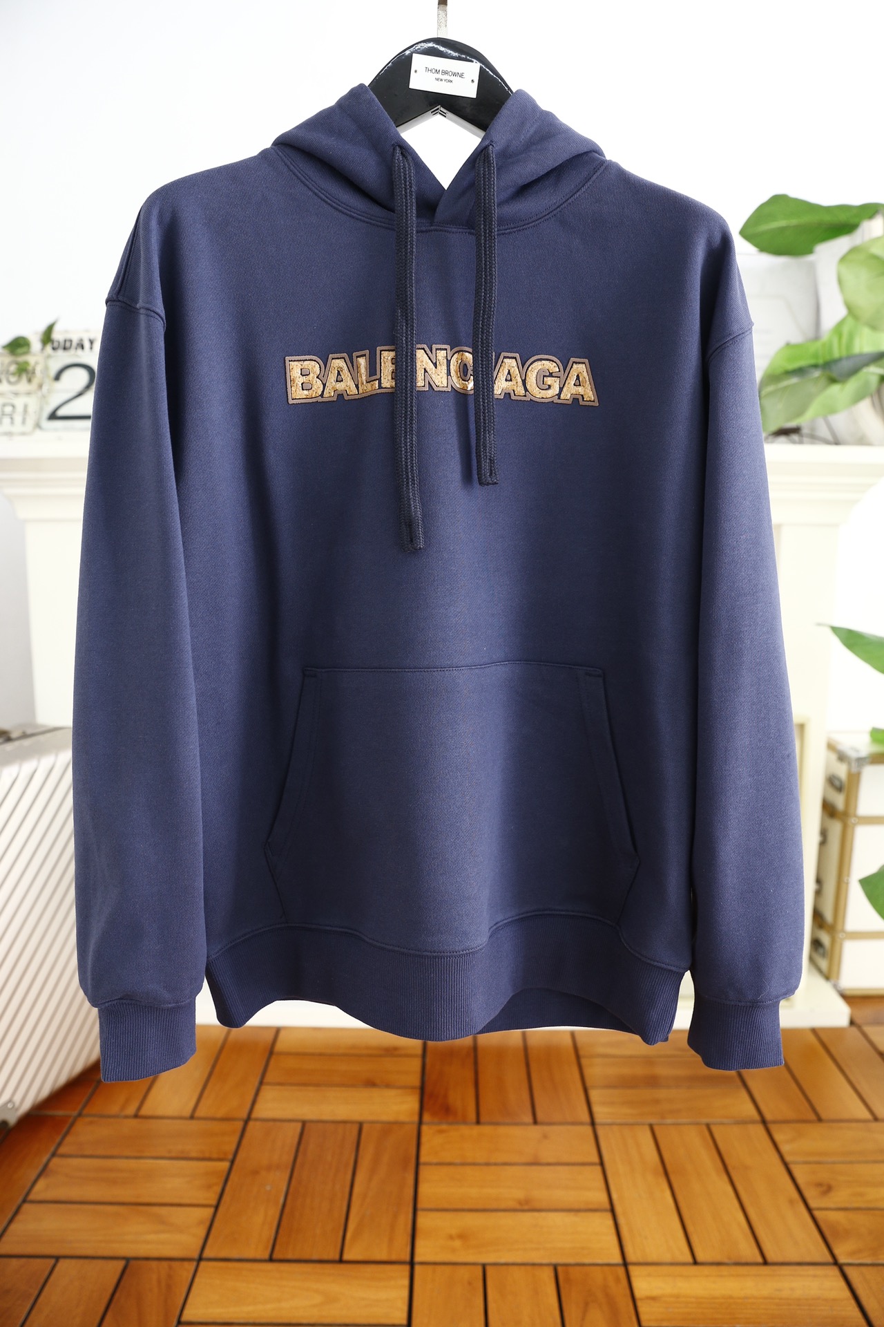Balenciaga mirror quality
 Clothing Sweatshirts Men Fall/Winter Collection Fashion Hooded Top