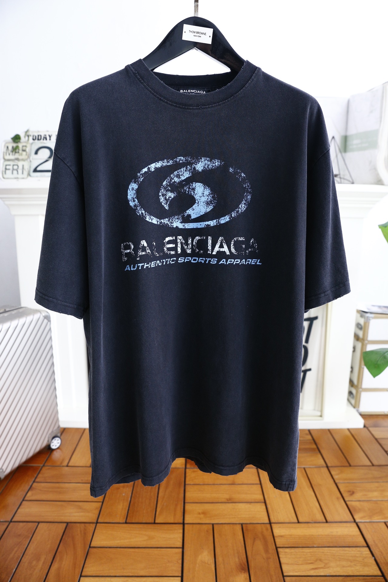 Balenciaga Kleding T-Shirt Unisex Lente/Zomercollectie Korte mouw
