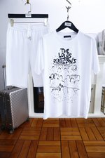 Louis Vuitton Clothing T-Shirt Two Piece Outfits & Matching Sets Men Summer Collection Fashion Short Sleeve